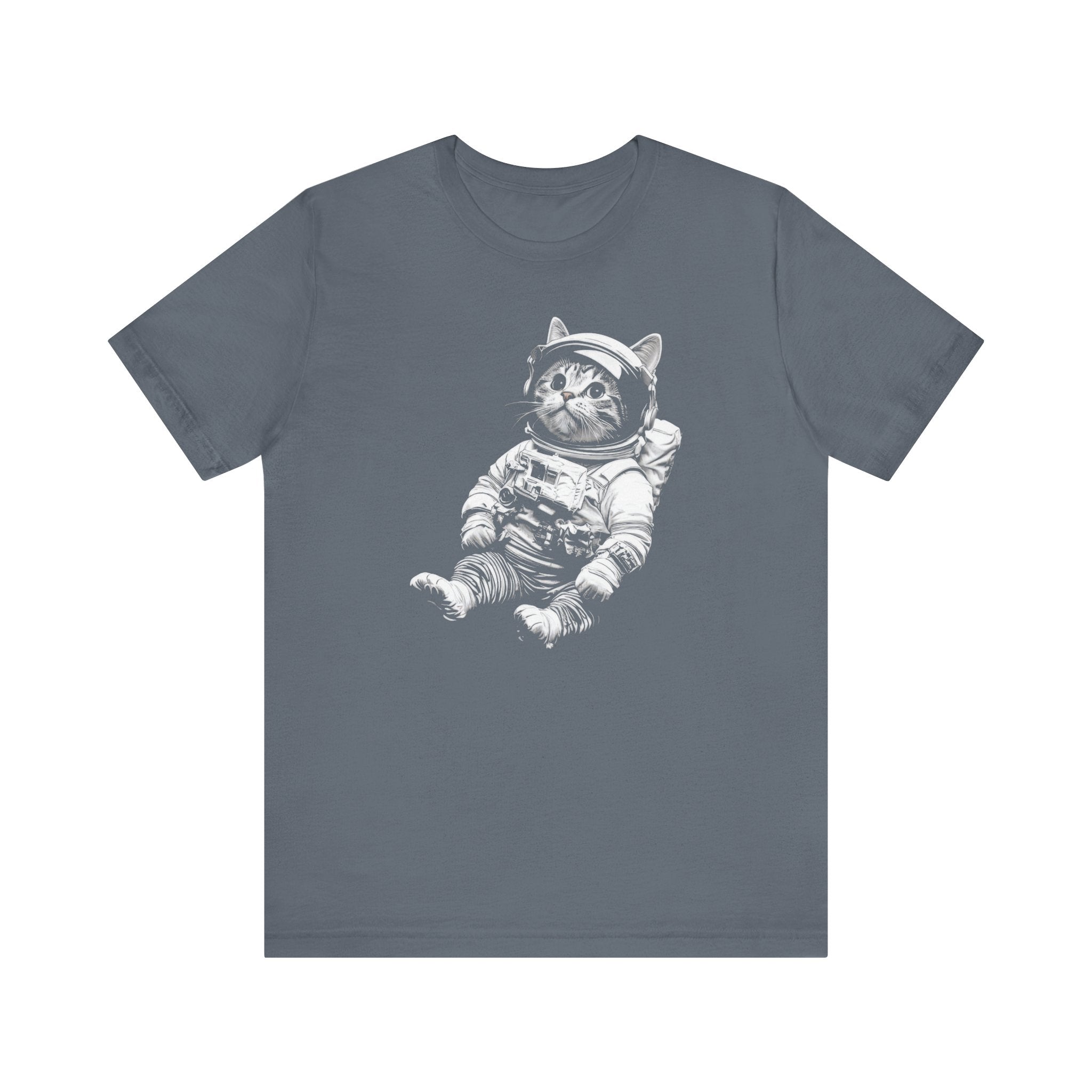 Chillin’ Space Cat Astronaut T-Shirt