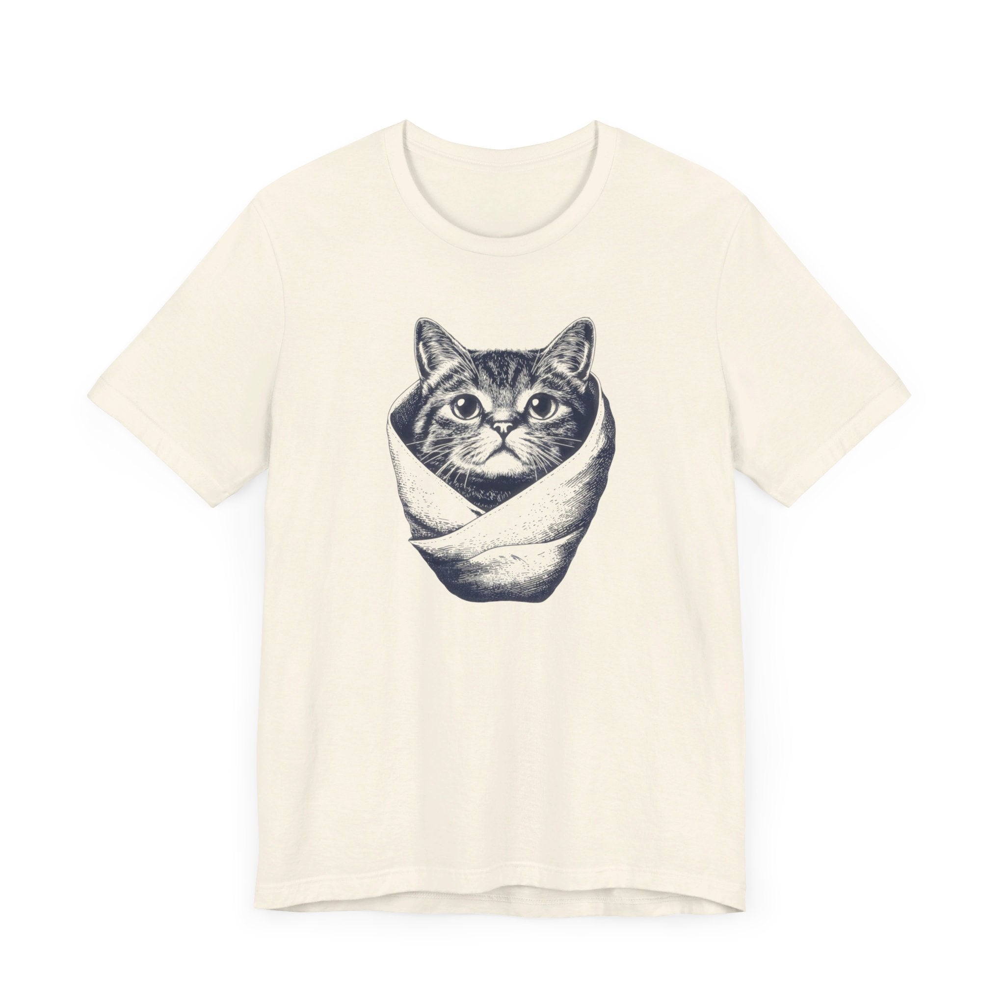 Purrito Cat T-Shirt Adorable Burrito Wrapped Kitty Design