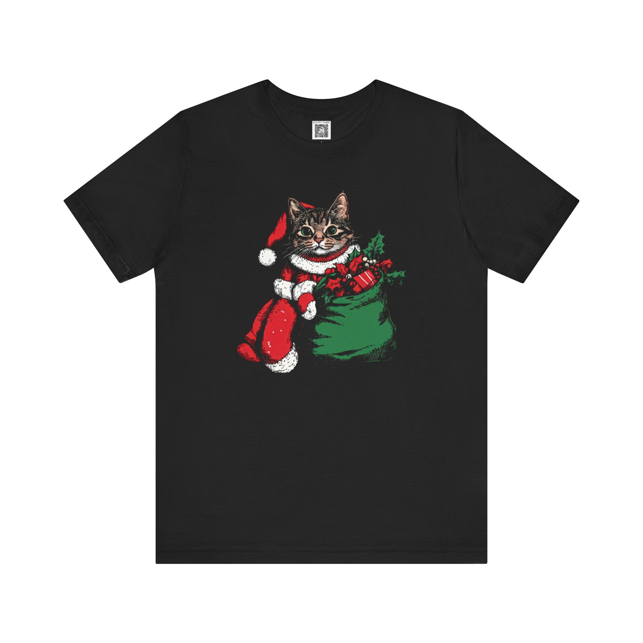 Festive Cat Christmas T-Shirt