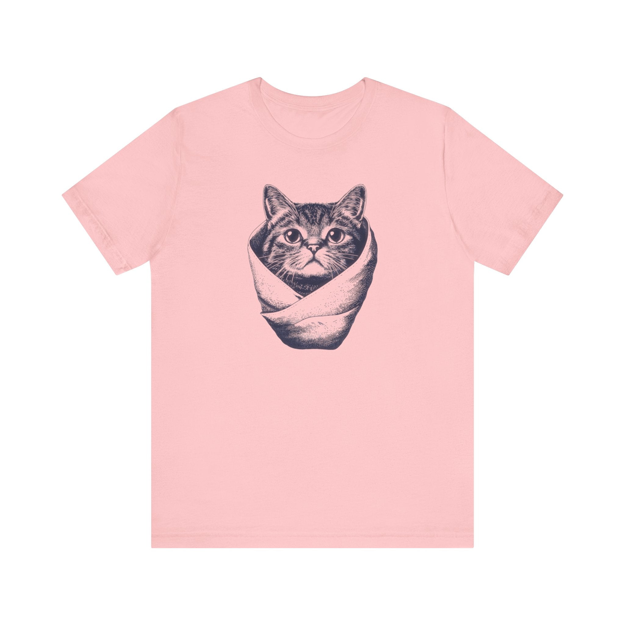 Purrito Cat T-Shirt Adorable Burrito Wrapped Kitty Design