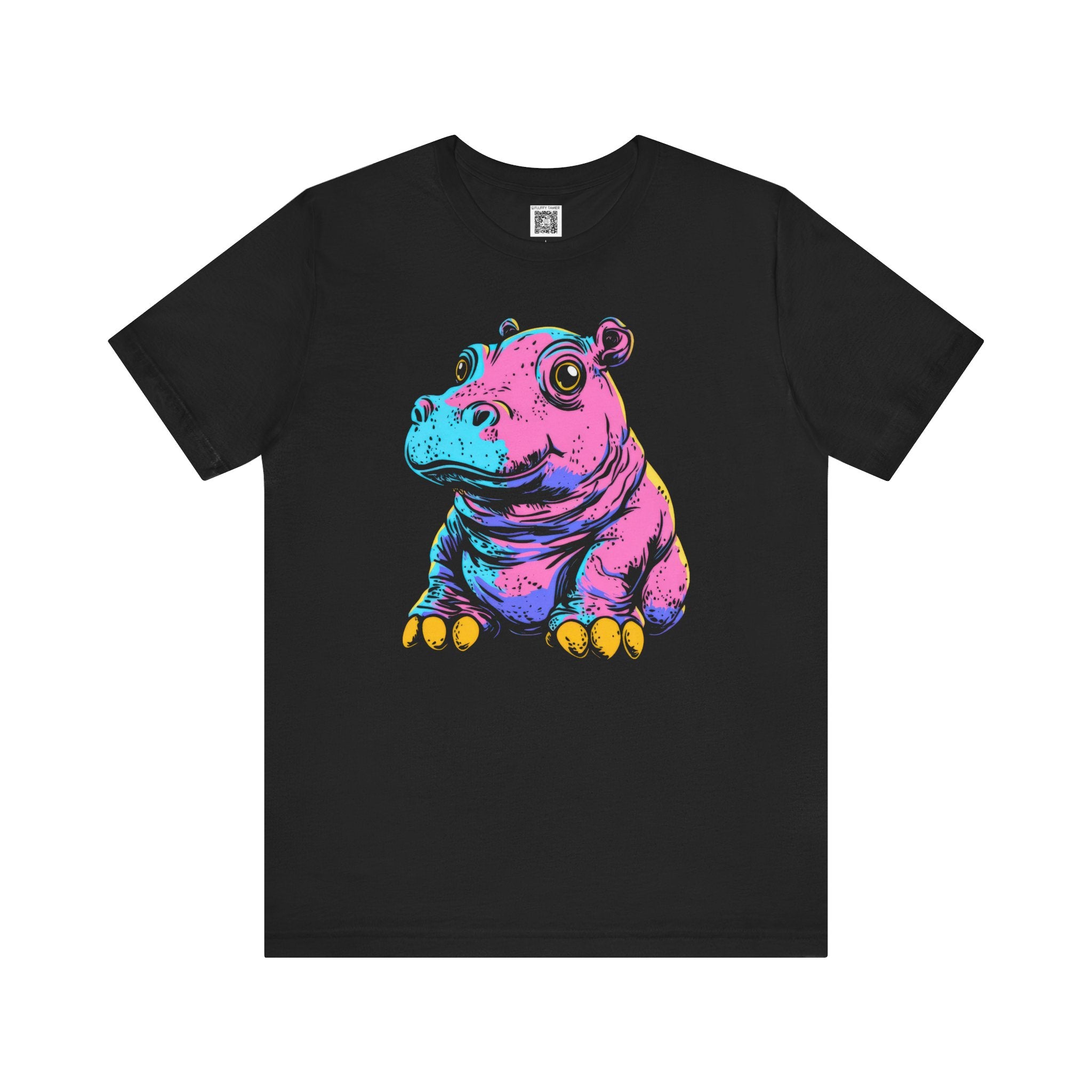 Colorful Hippo Graphic Tee