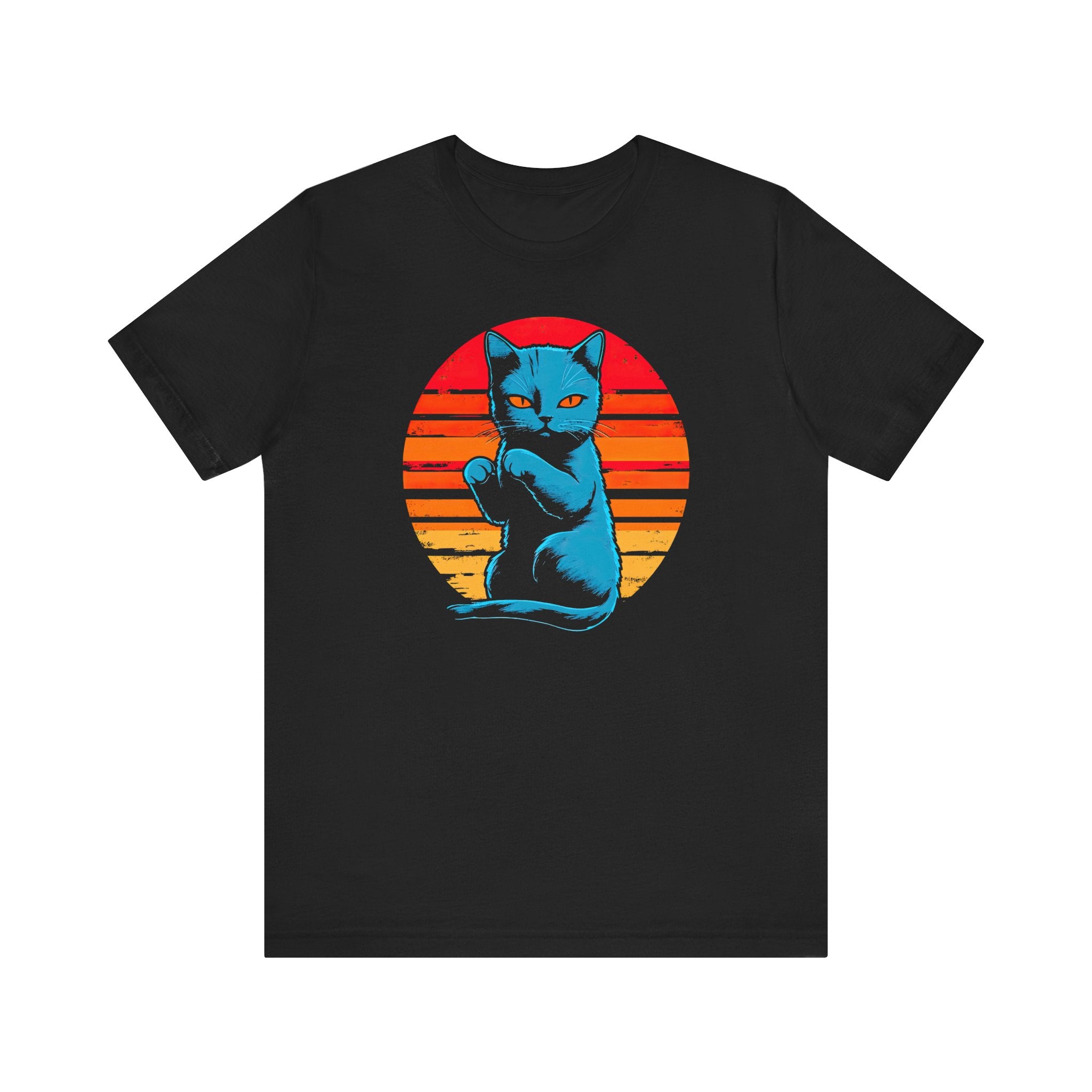 Retro Cat Graphic Tee