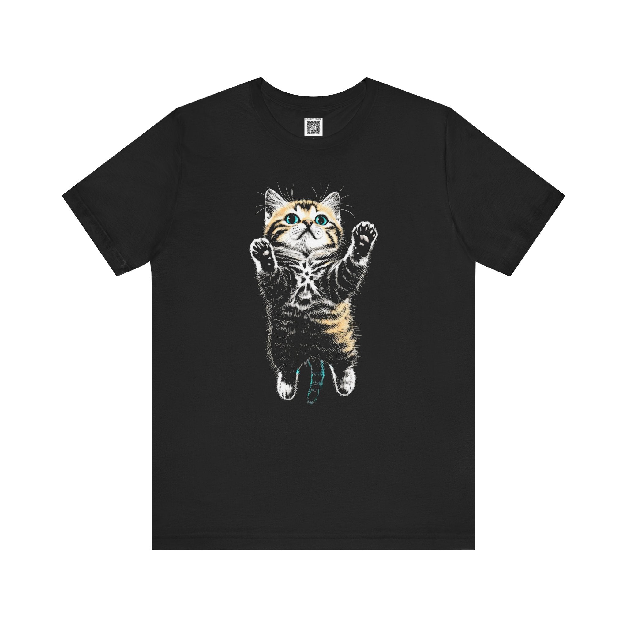 Playful Cat Graphic Tee