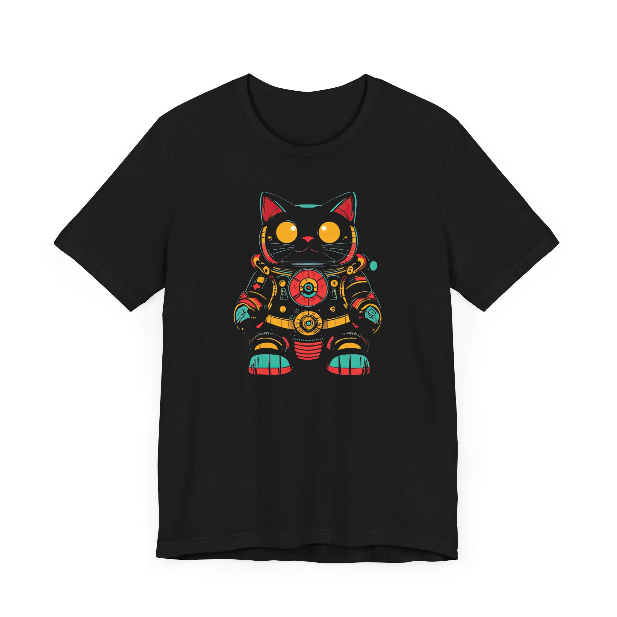 Cyber Cat Astronaut T-Shirt