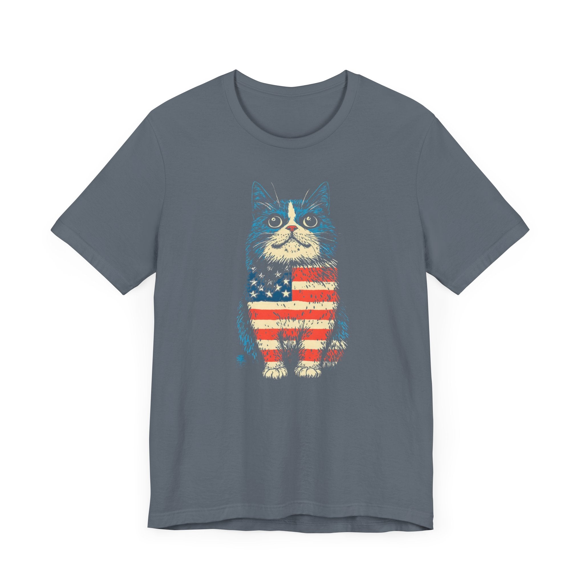 Patriotic Cat T-Shirt