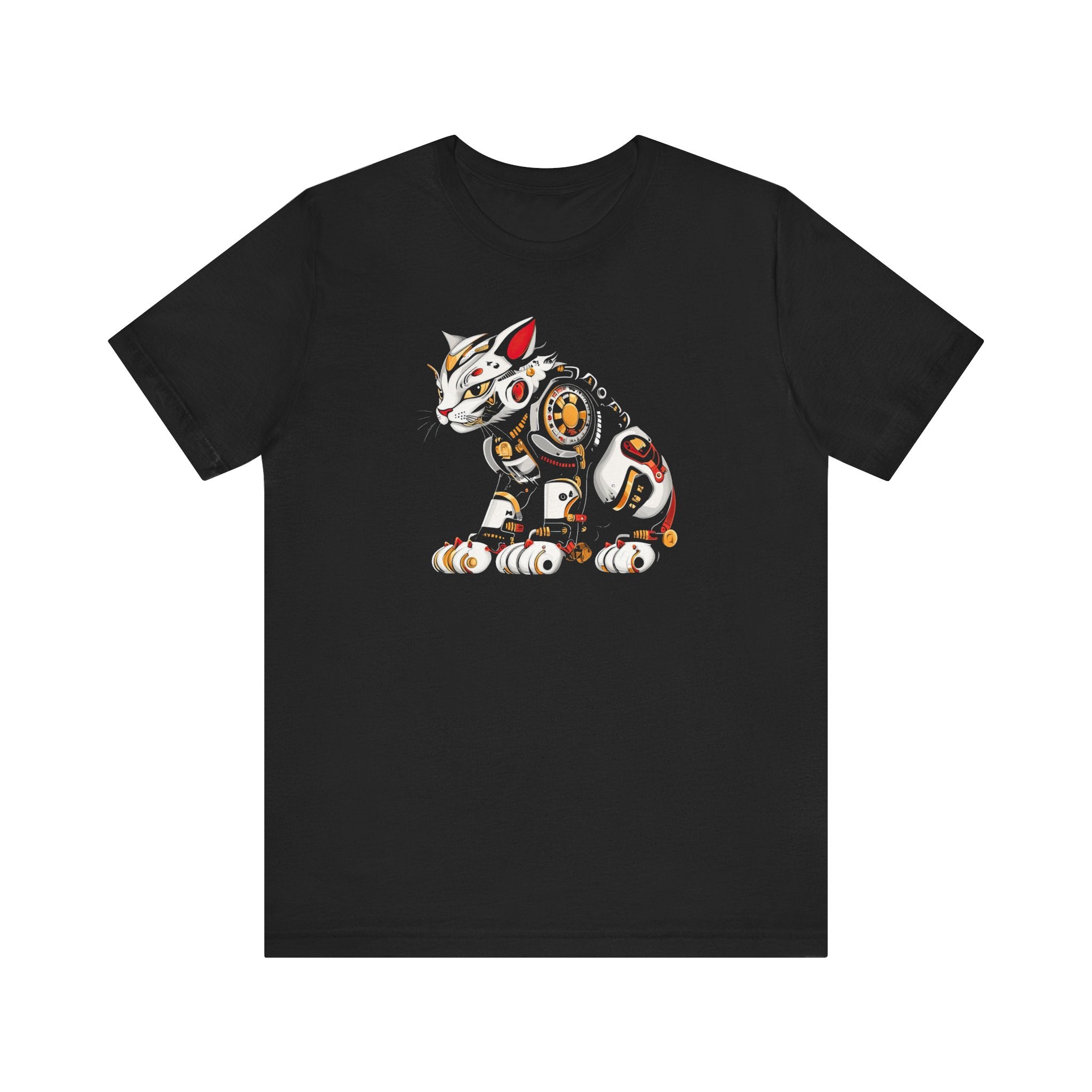 Steampunk Robot Cat T-Shirt