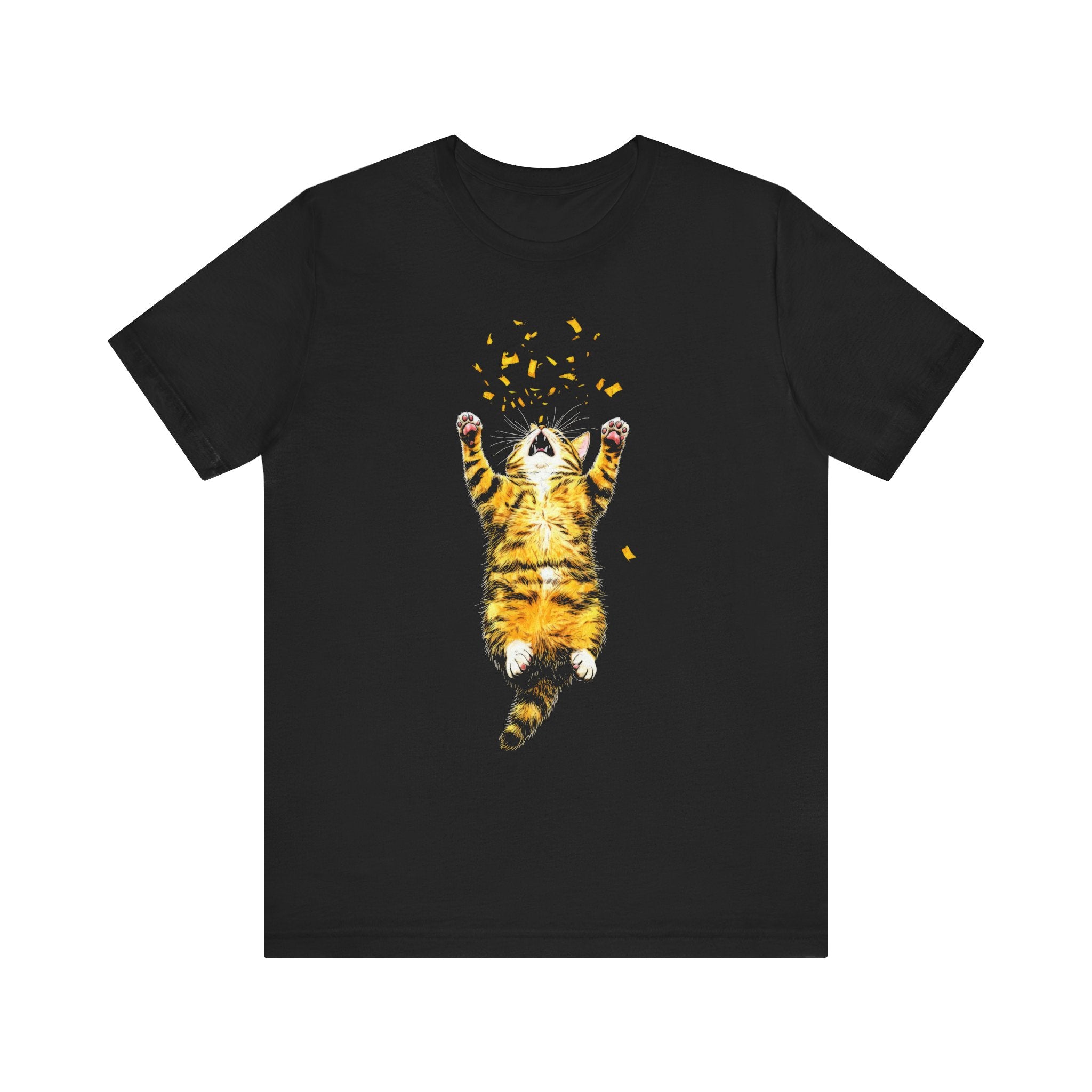 Playful Cat Graphic Tee