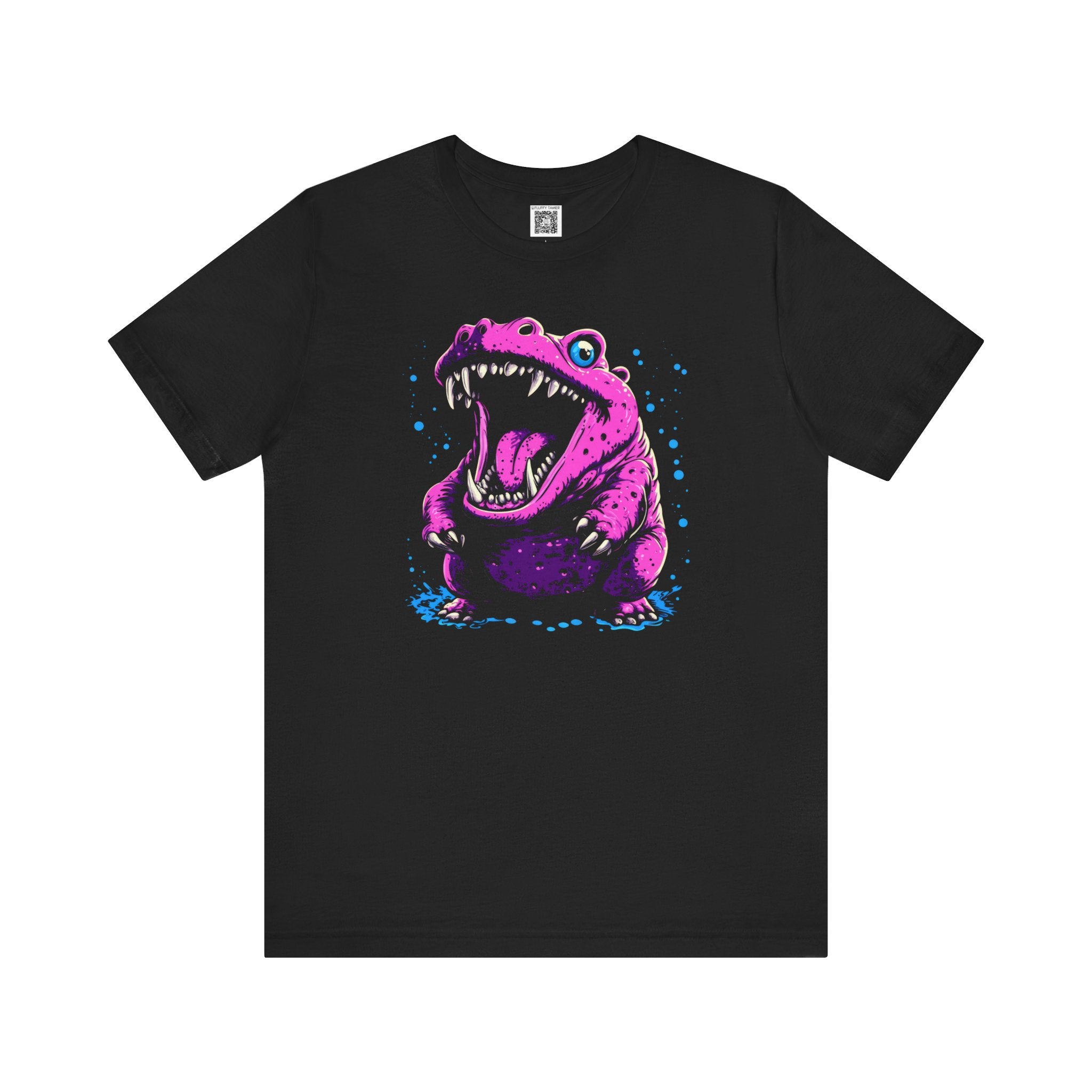 Vibrant Hippo Graphic Tee