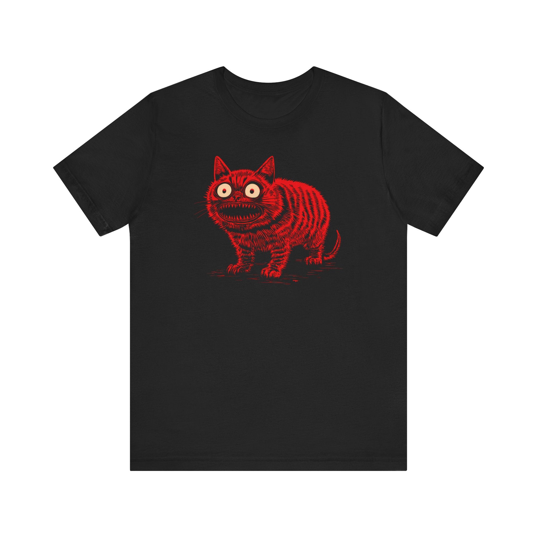 Creepy Cat Graphic Tee