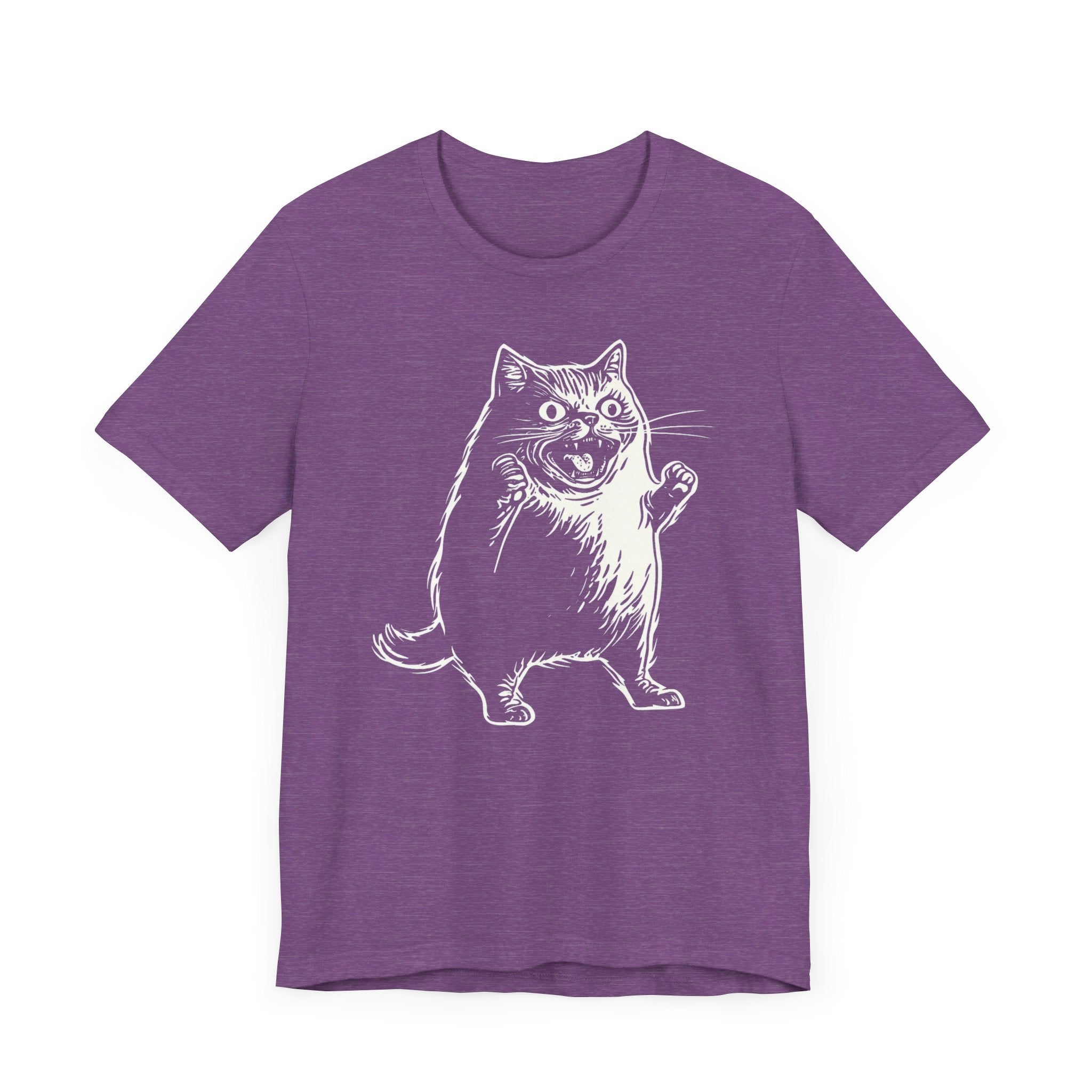 Crazy Cat T-Shirt Funny and Quirky Design