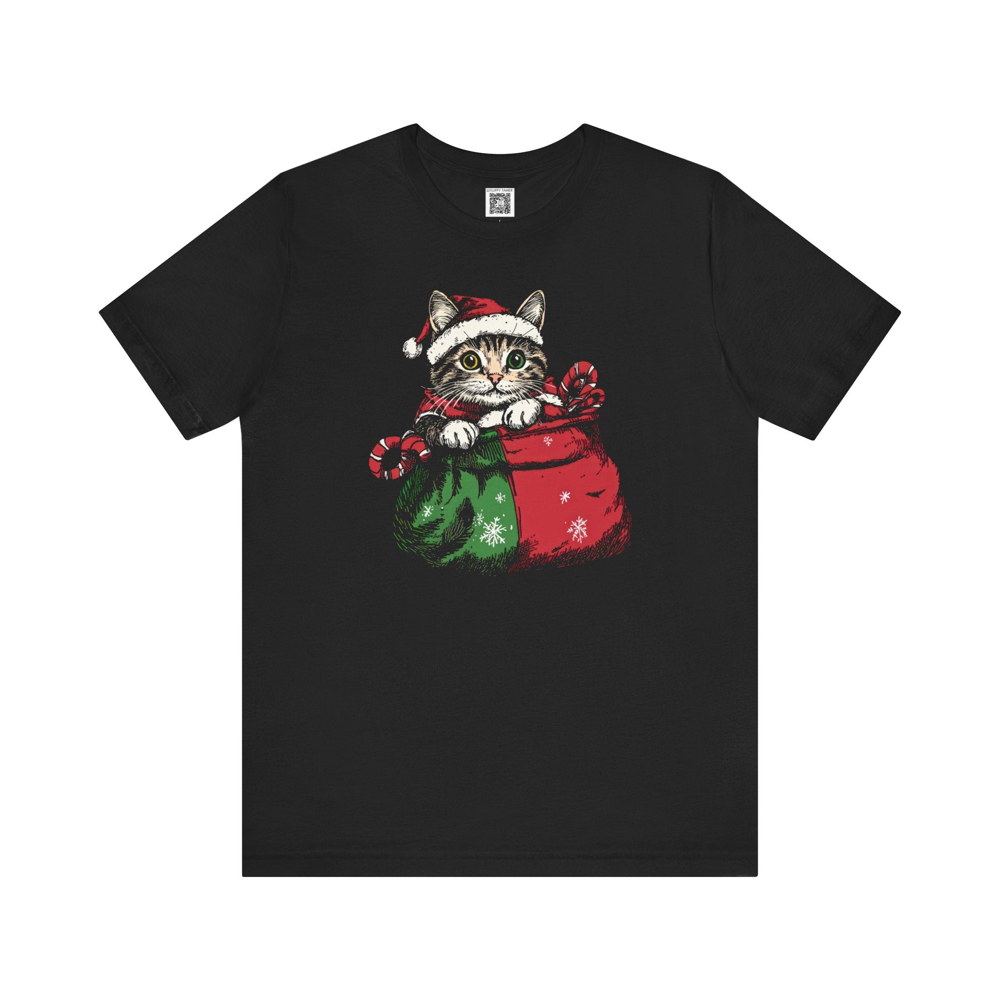 Festive Cat Christmas T-Shirt