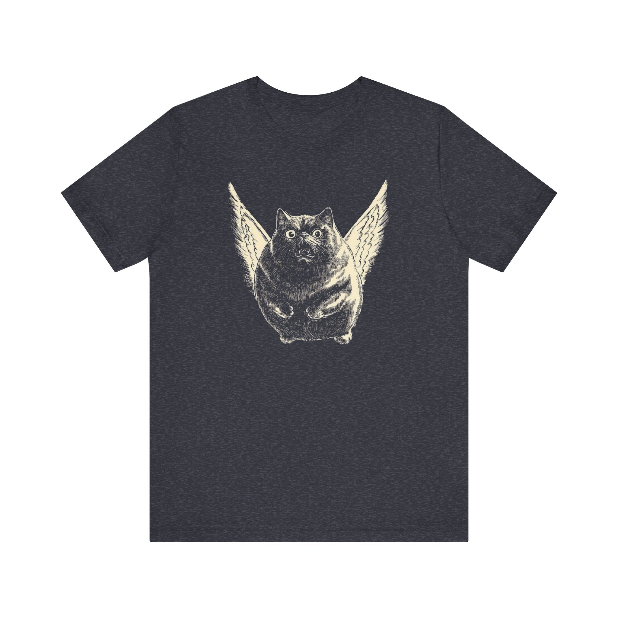 Flying Chubby Cat T-Shirt