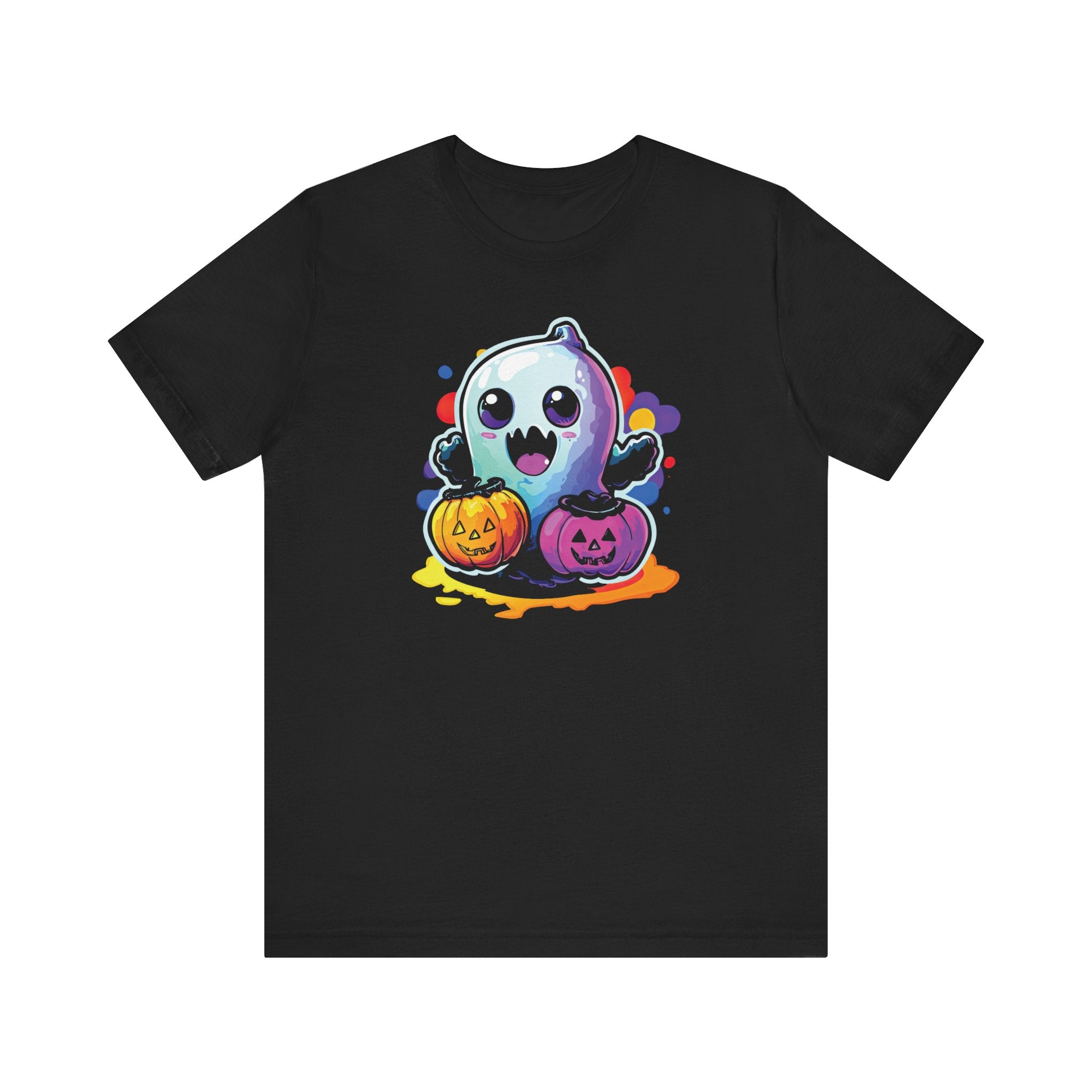 Cute Ghost and Pumpkins T-Shirt