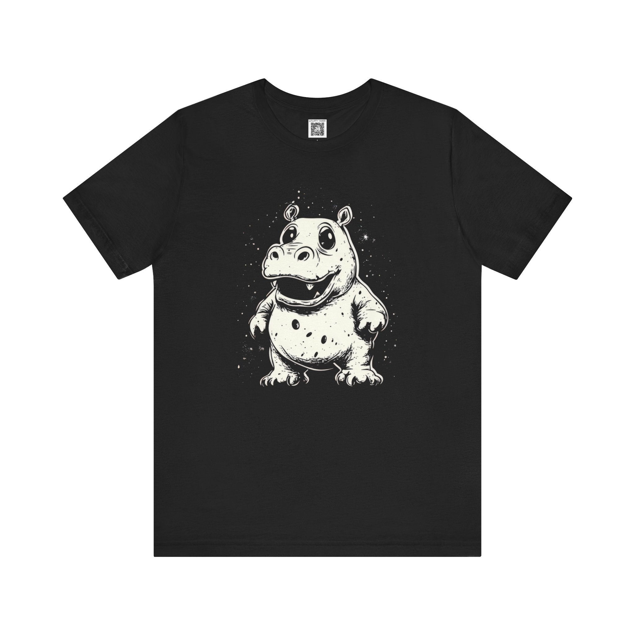 Cute Hippo Graphic T-Shirt