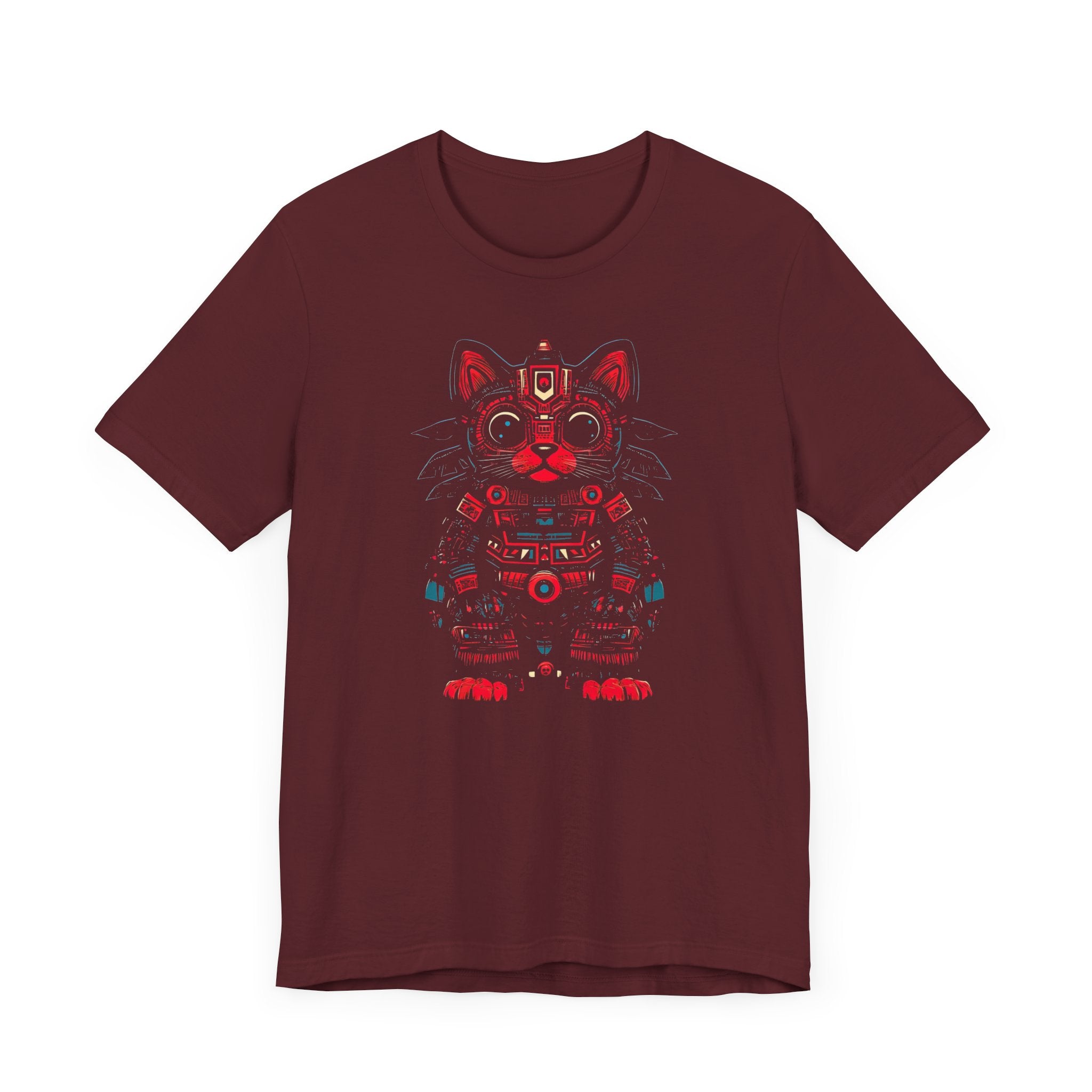 Cyber Warrior Cat T-Shirt