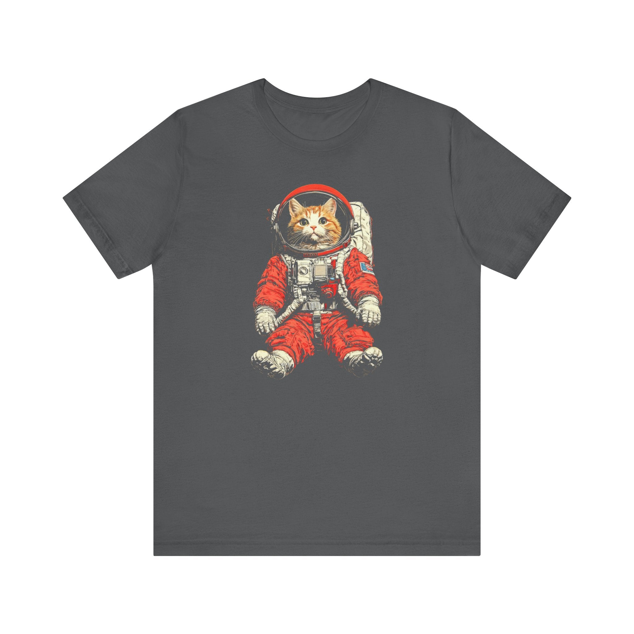 Floating Cat Astronaut Graphic Tee