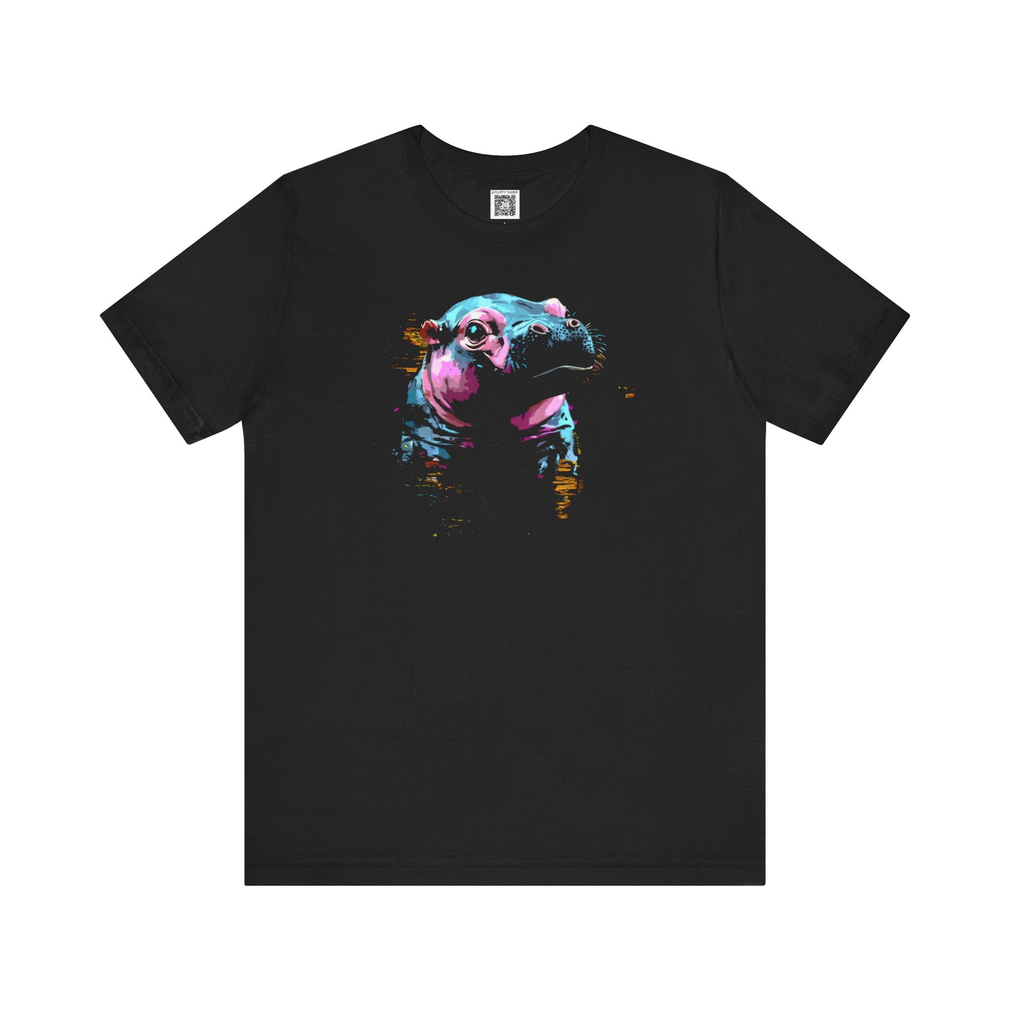 Colorful Hippo Graphic Tee