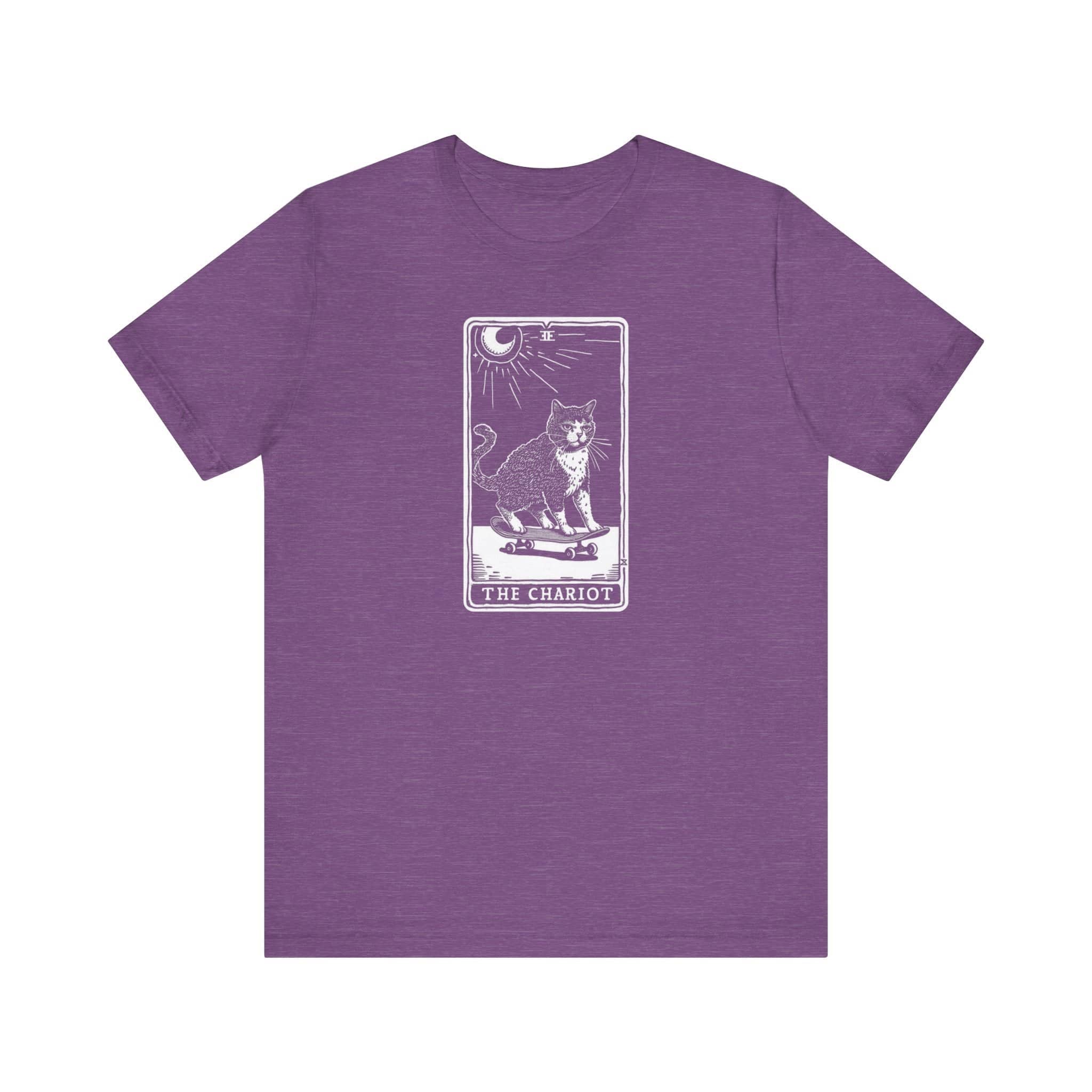 The Chariot Tarot Cat T-Shirt