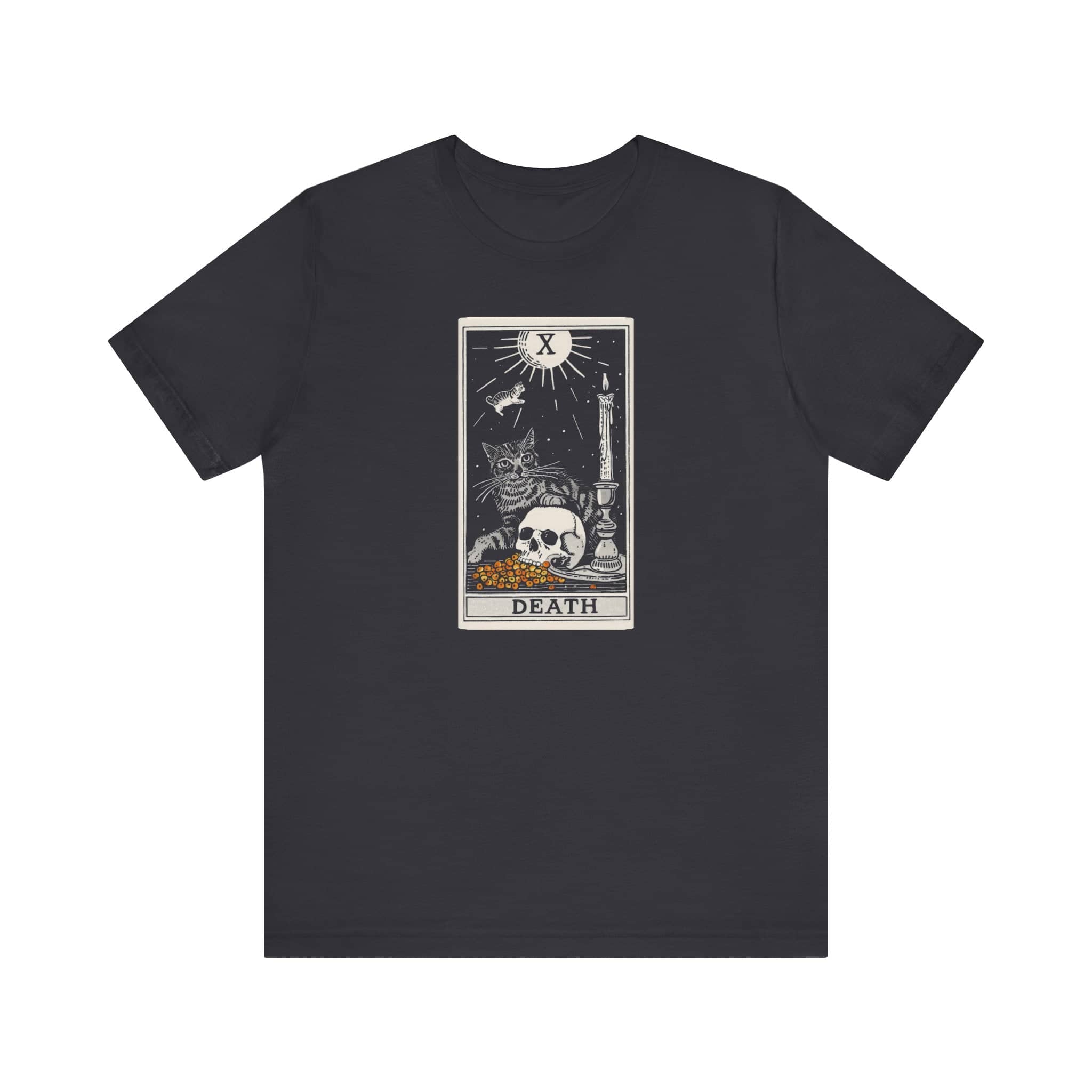 The Death Tarot Cat T-Shirt