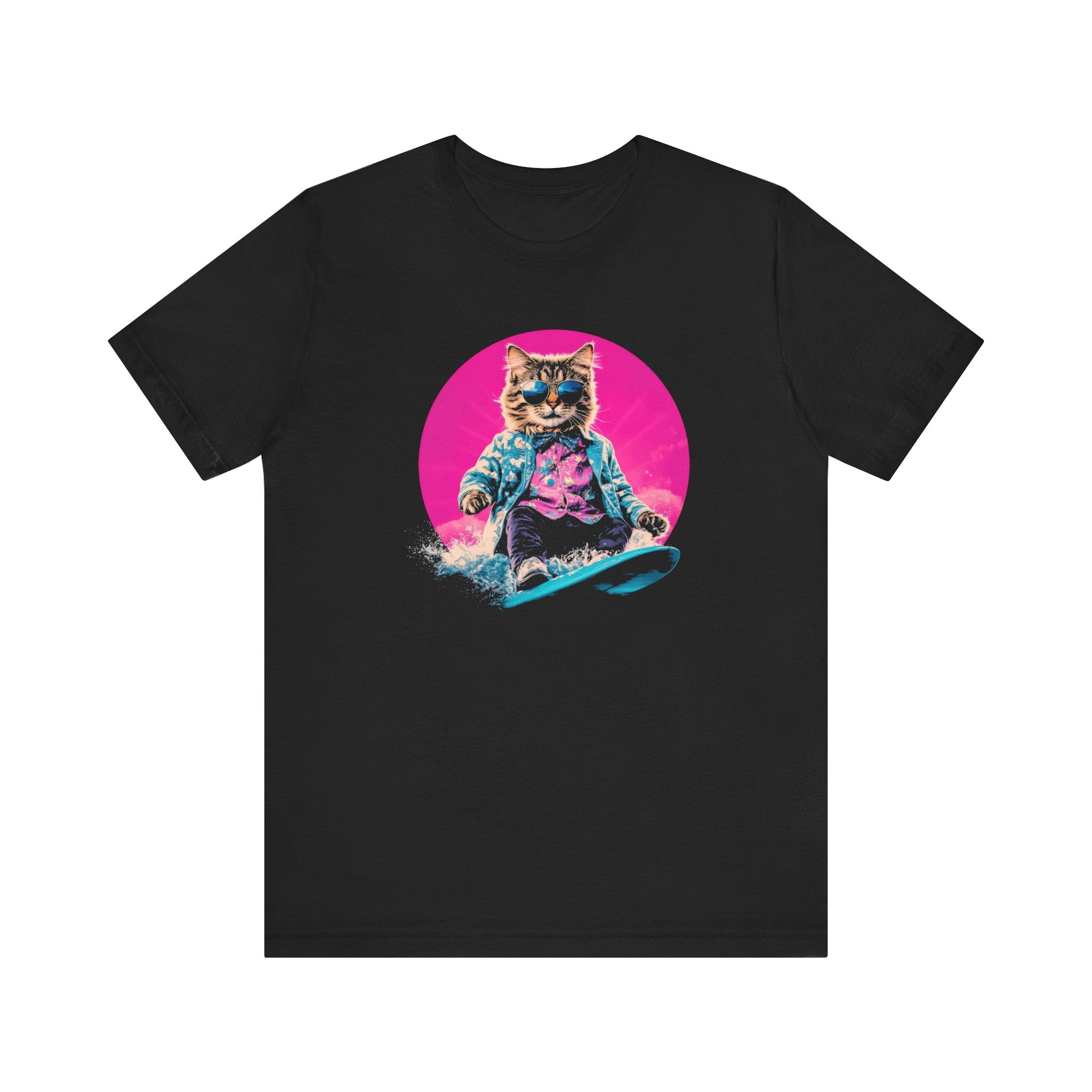 Cool Cat Surfing T-Shirt