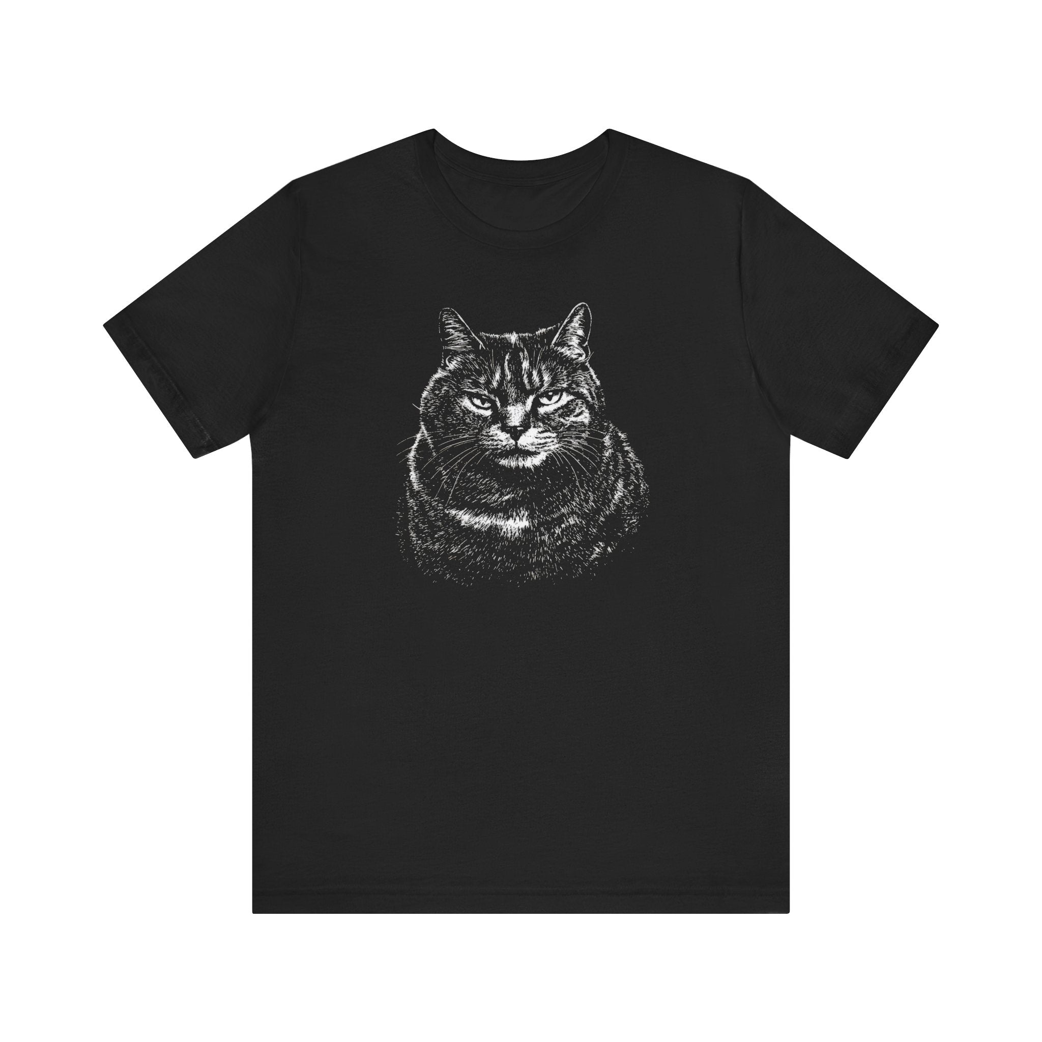 Grumpy Cat Face T-Shirt – Hilarious Cat Lover Tee