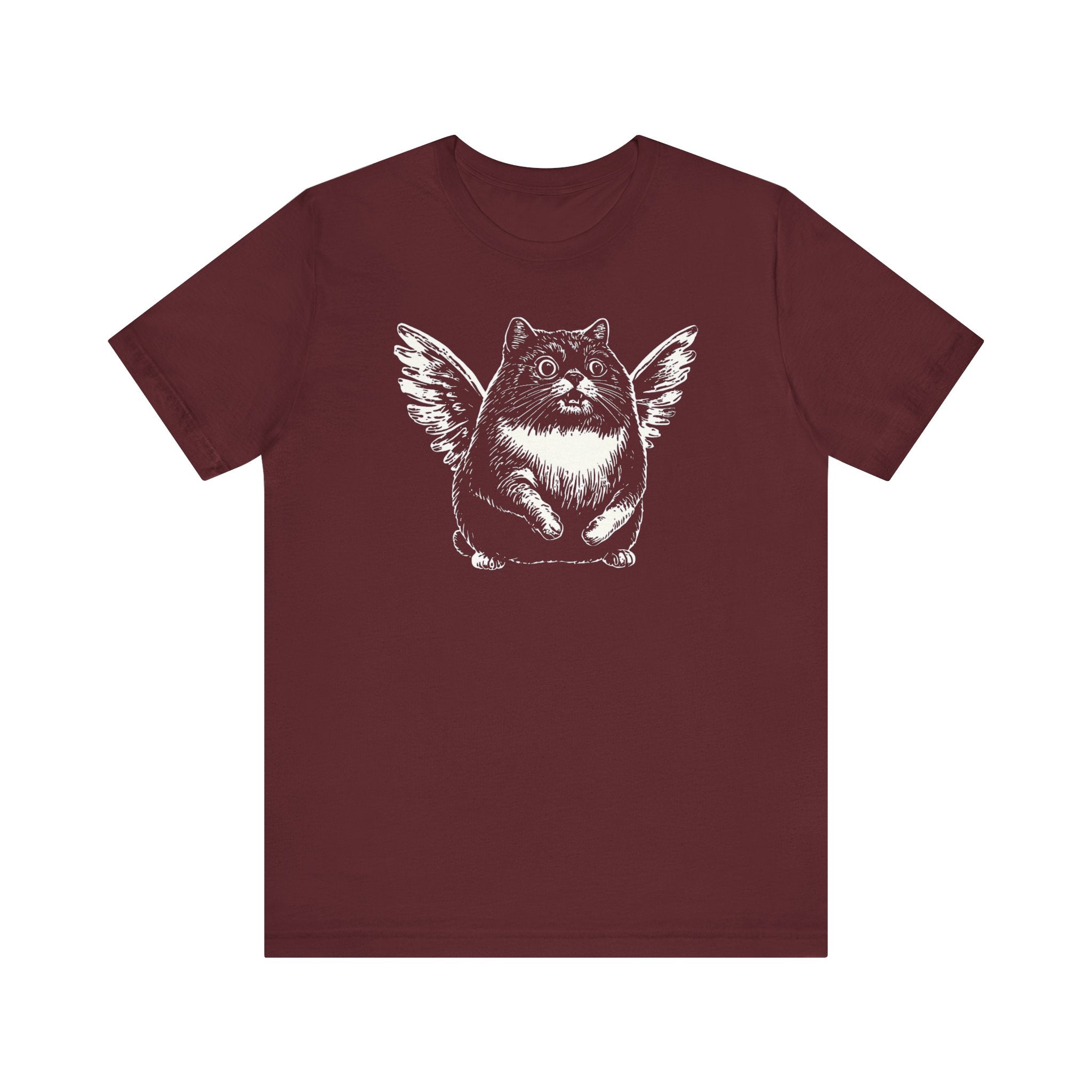 Chubby Winged Cat T-Shirt