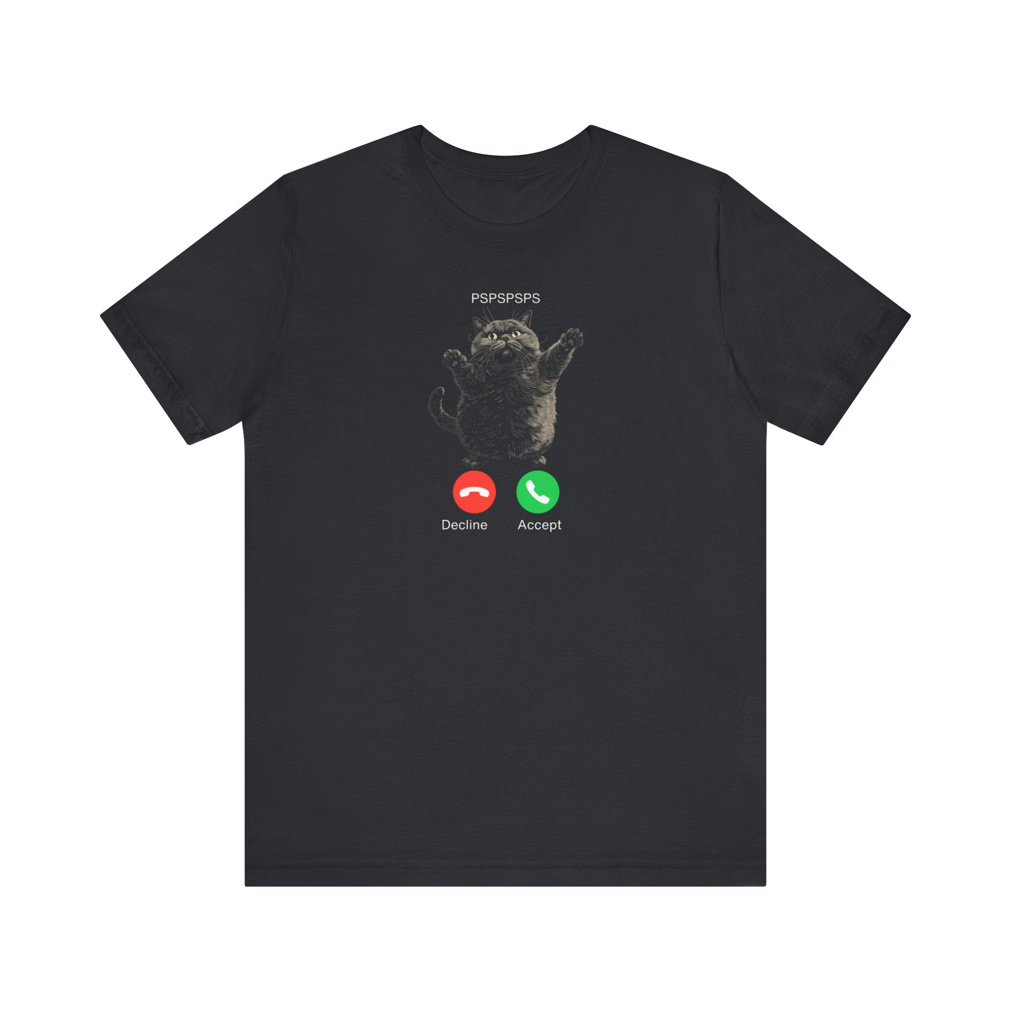 PSPSPSPS Cat Phone Call T-Shirt