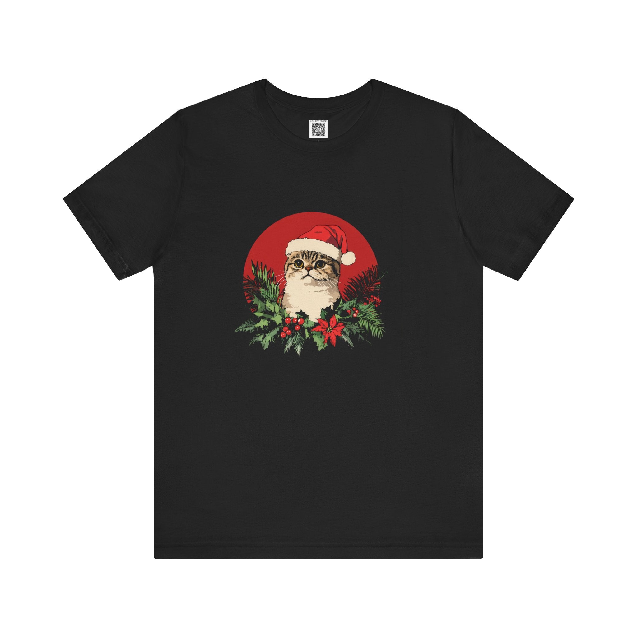 Festive Cat Christmas T-Shirt