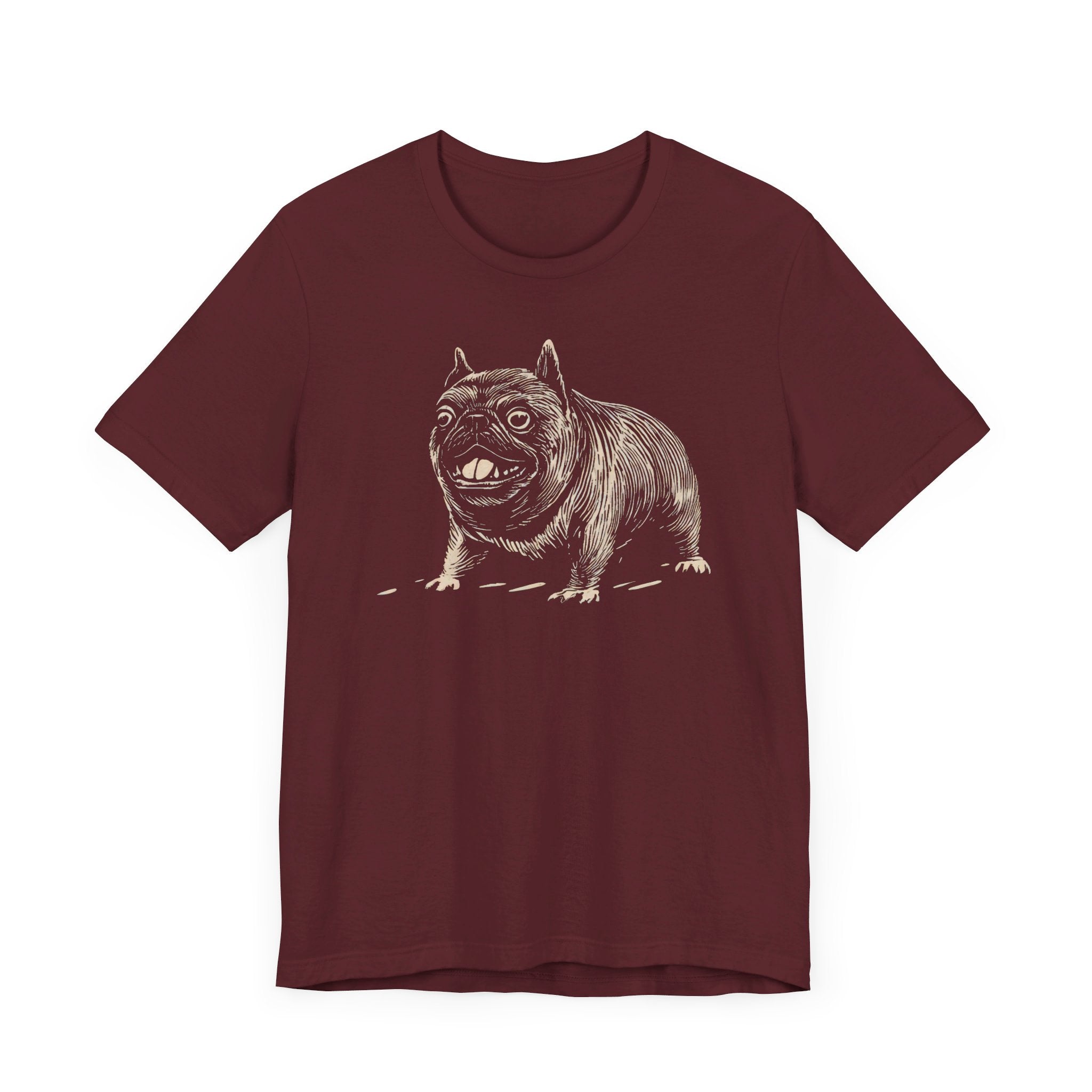 Funny French Bulldog Cartoon T-Shirt