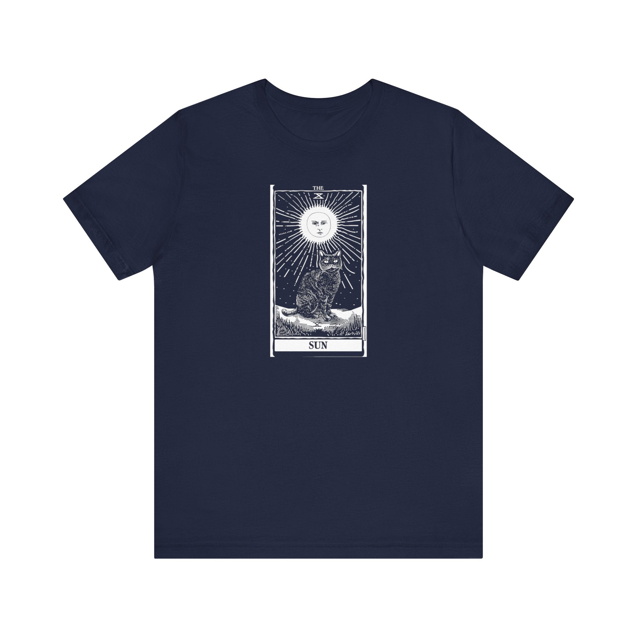 The Sun Tarot Cat T-Shirt