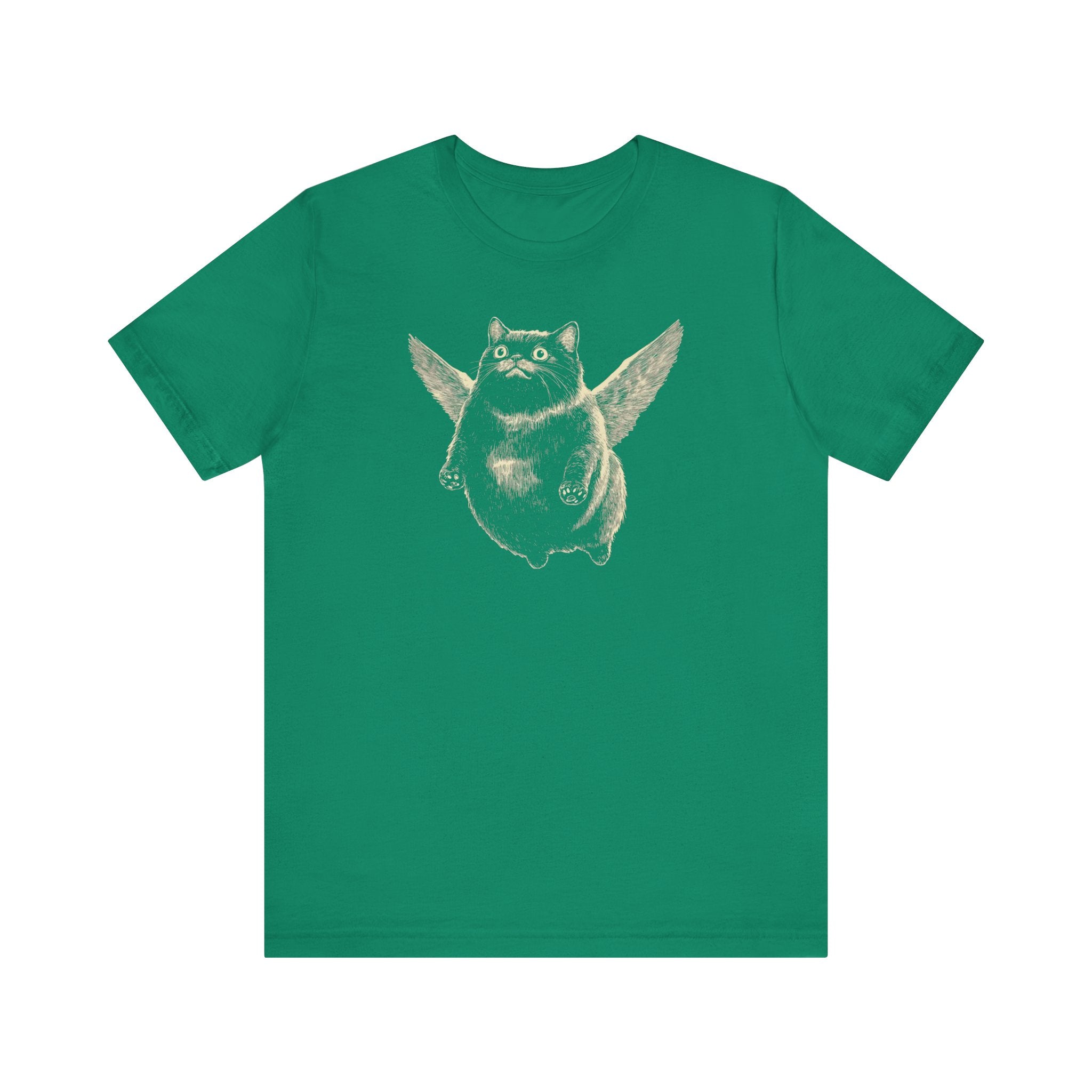 Flying Chubby Cat T-Shirt