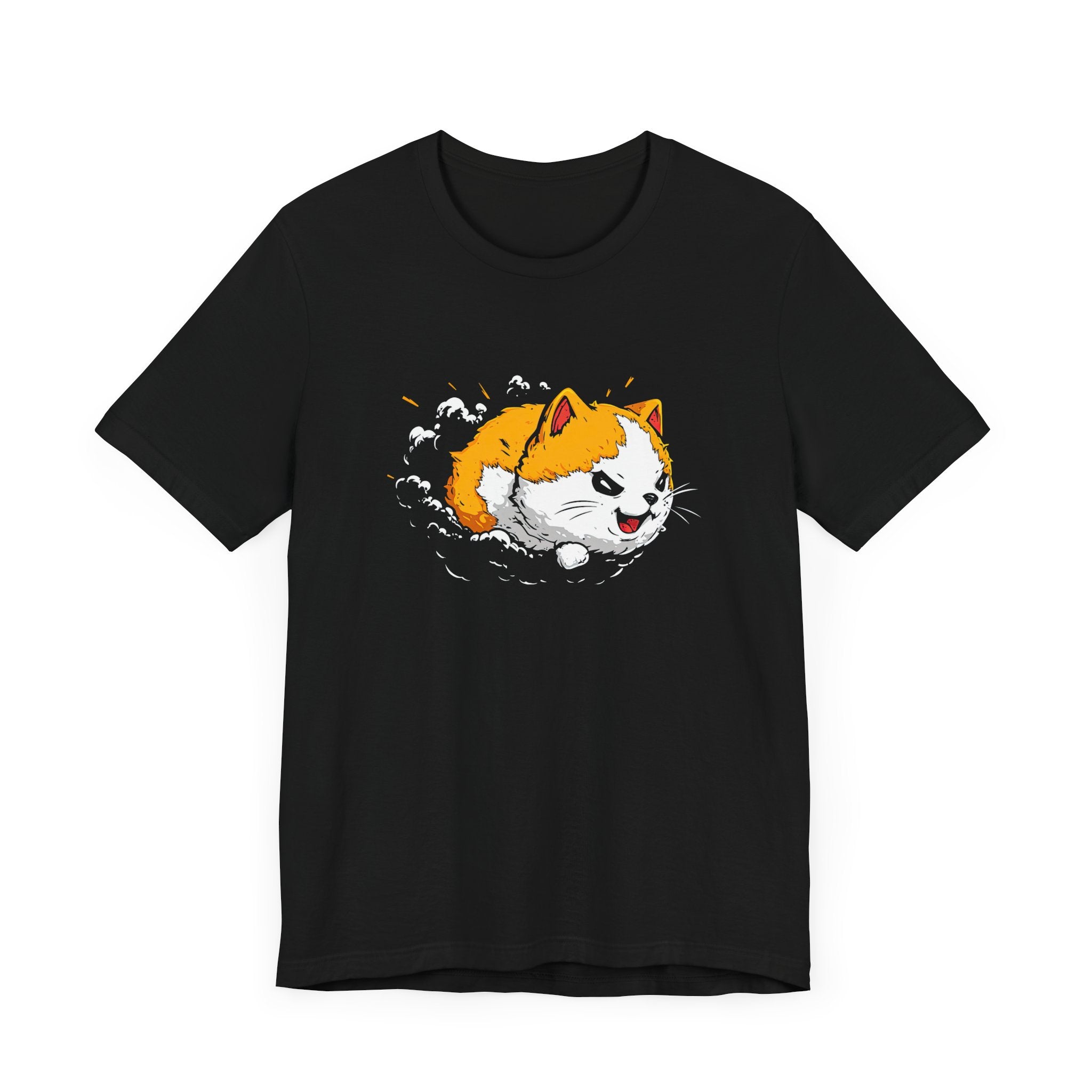 Playful Cat Graphic Tee