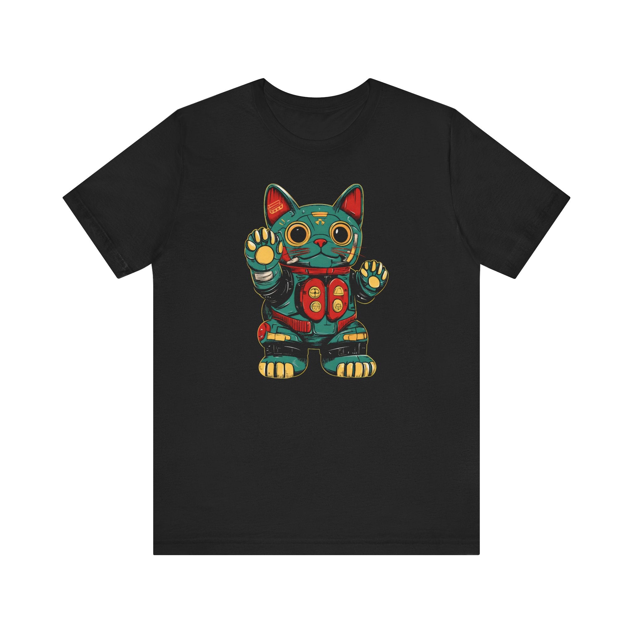 Cyber Lucky Cat T-Shirt