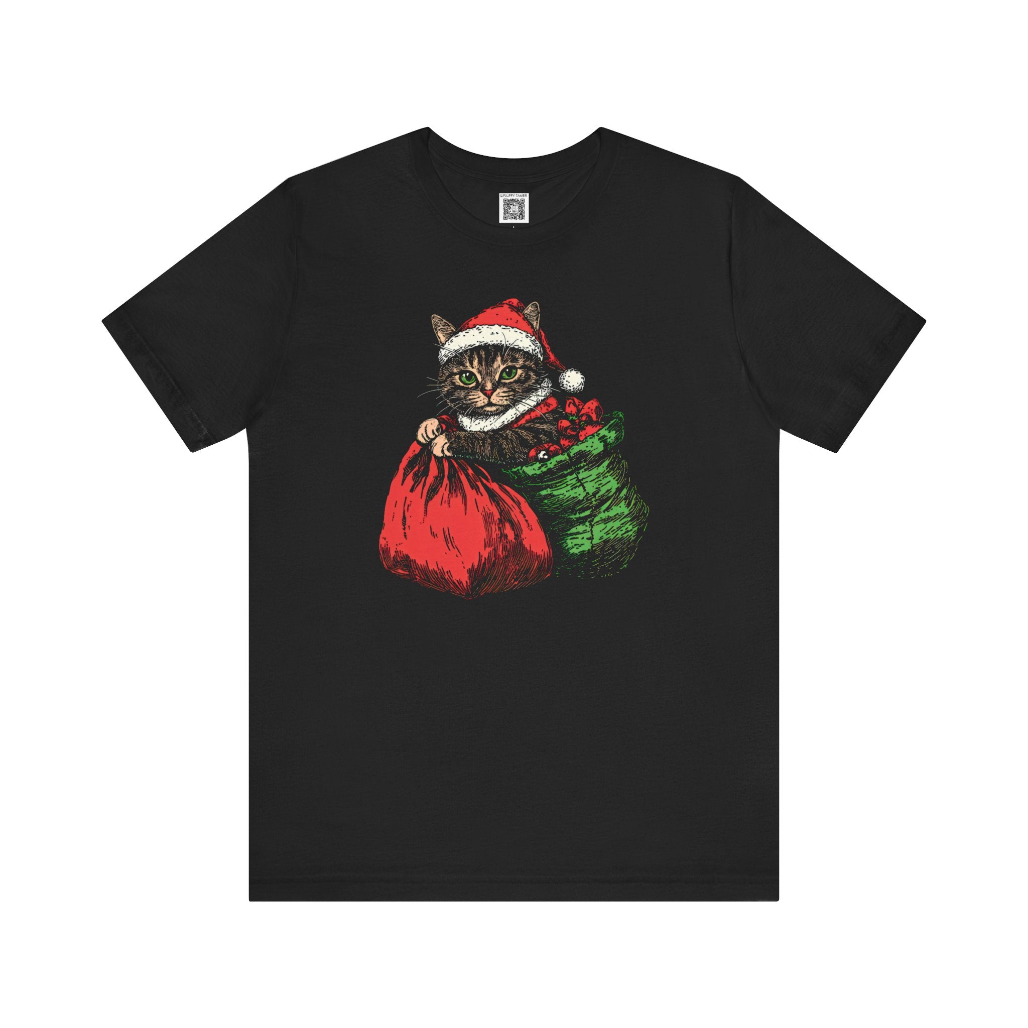 Festive Cat Christmas T-Shirt