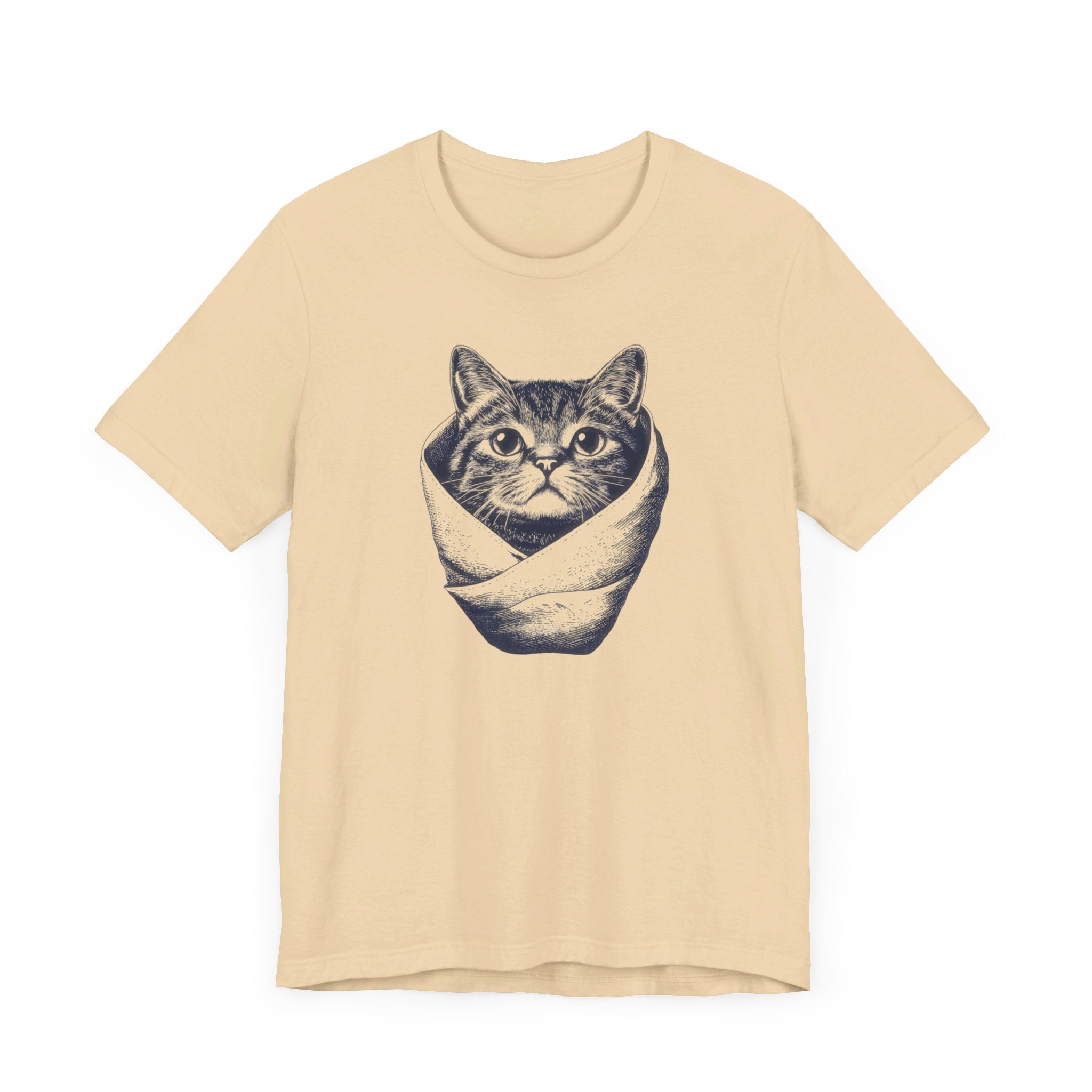 Purrito Cat T-Shirt Adorable Burrito Wrapped Kitty Design