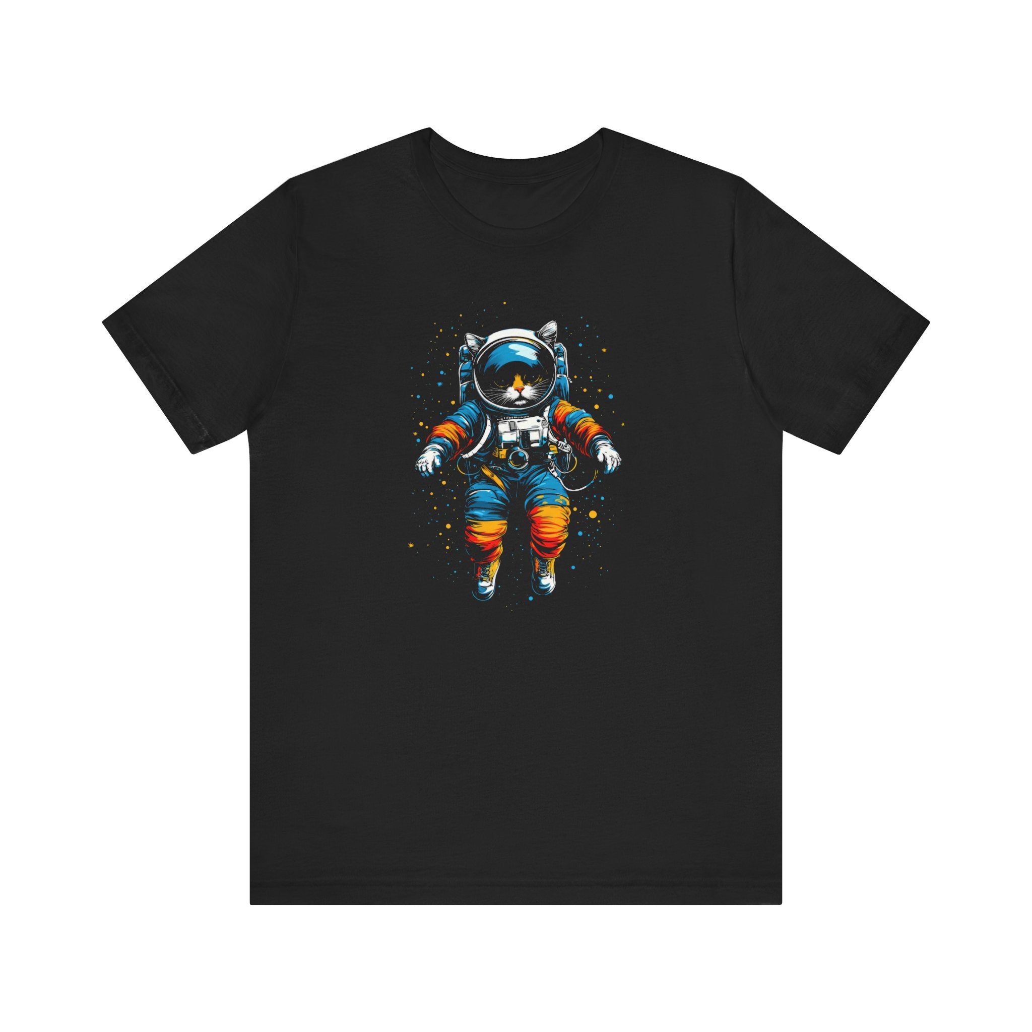 Cosmic Cat Astronaut Graphic Tee