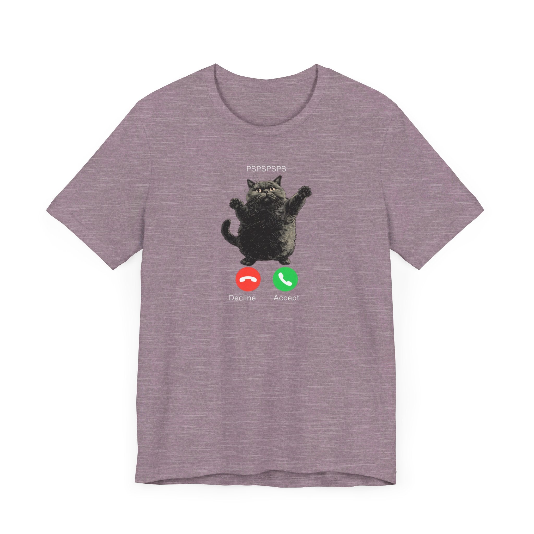 PSPSPSPS Cat Phone Call T-Shirt