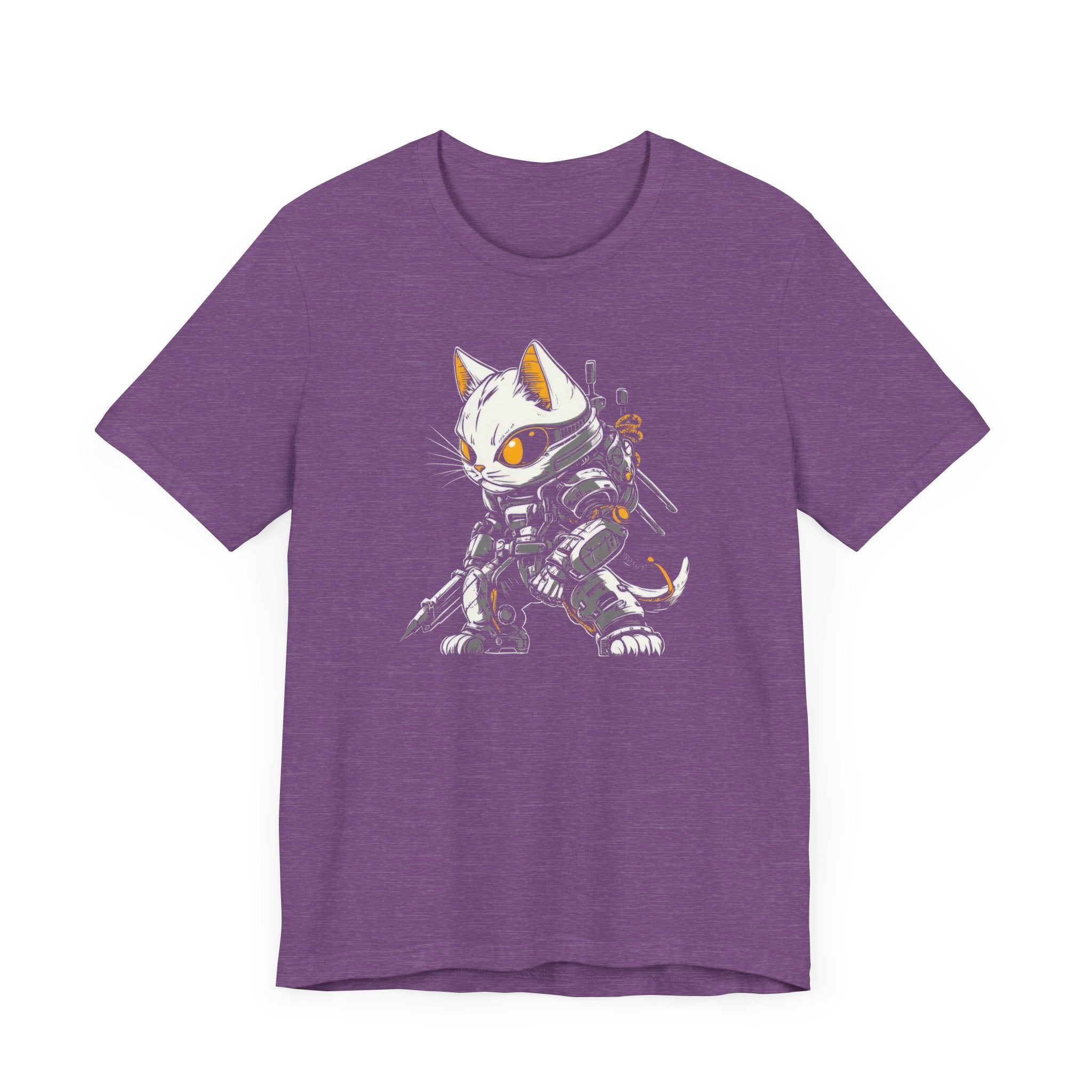 Cyber Warrior Cat T-Shirt