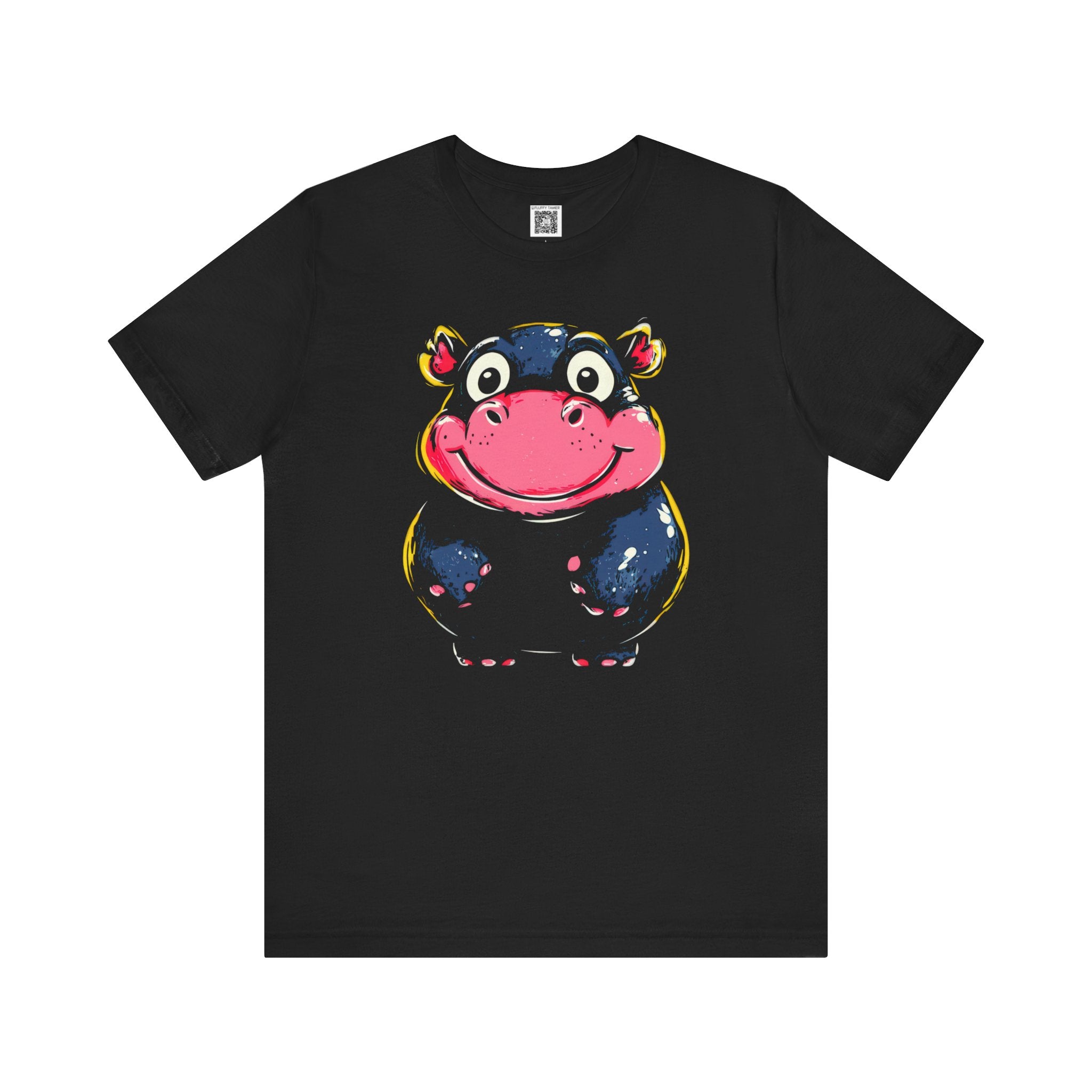 Cute Hippo Graphic T-Shirt