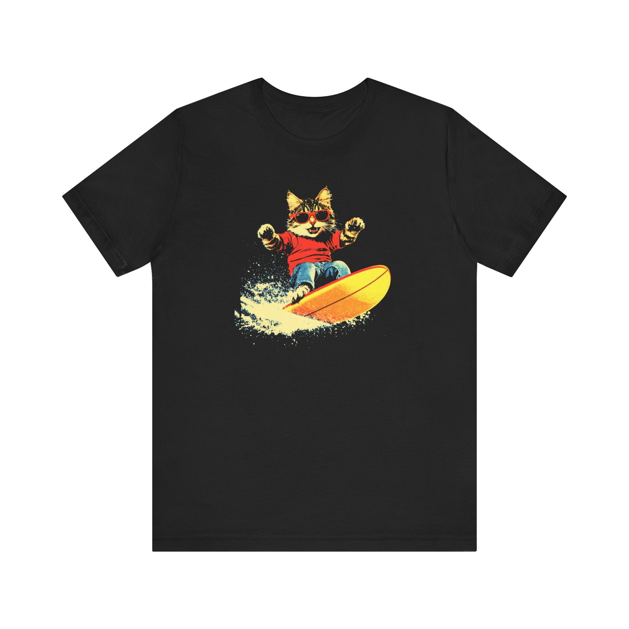 Surfing Cat T-Shirt