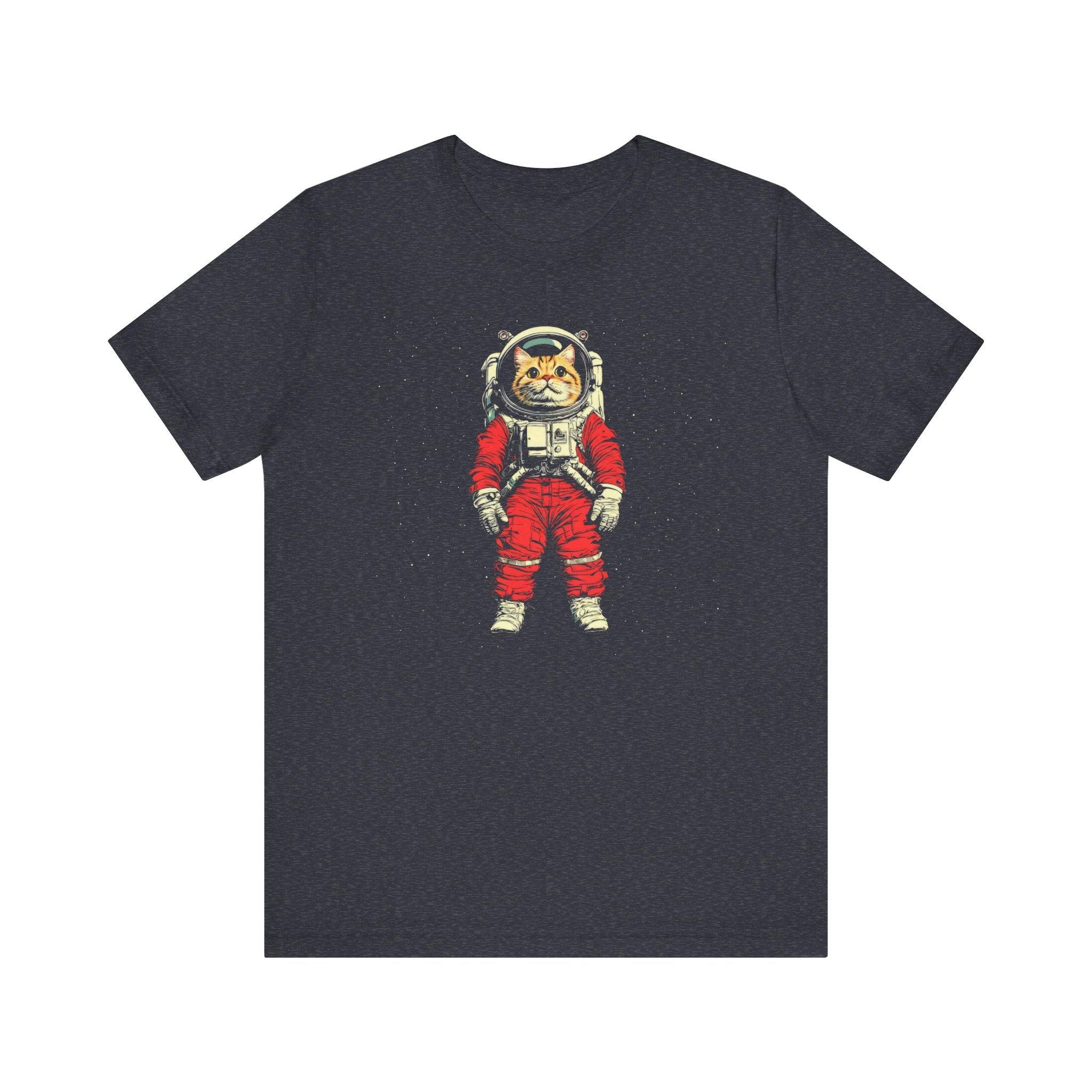 Galactic Cat Astronaut Graphic Tee