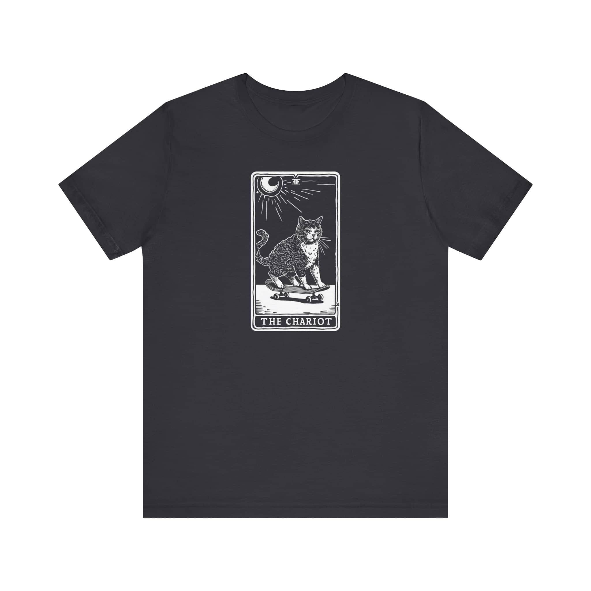 The Chariot Tarot Cat T-Shirt