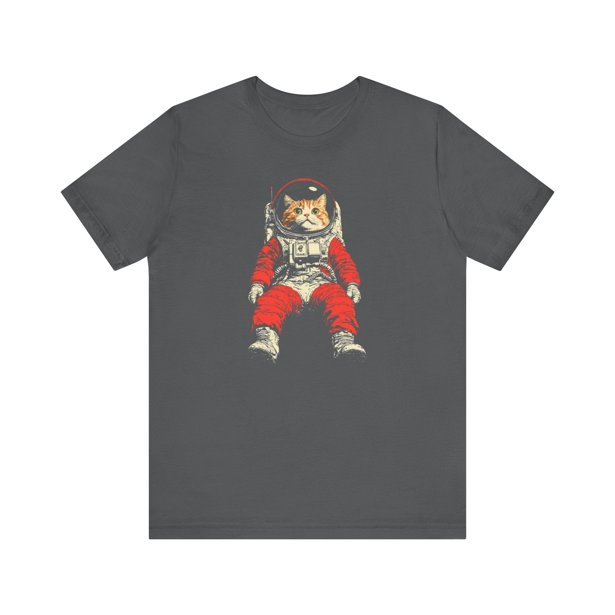 Chill Cat Astronaut Graphic Tee