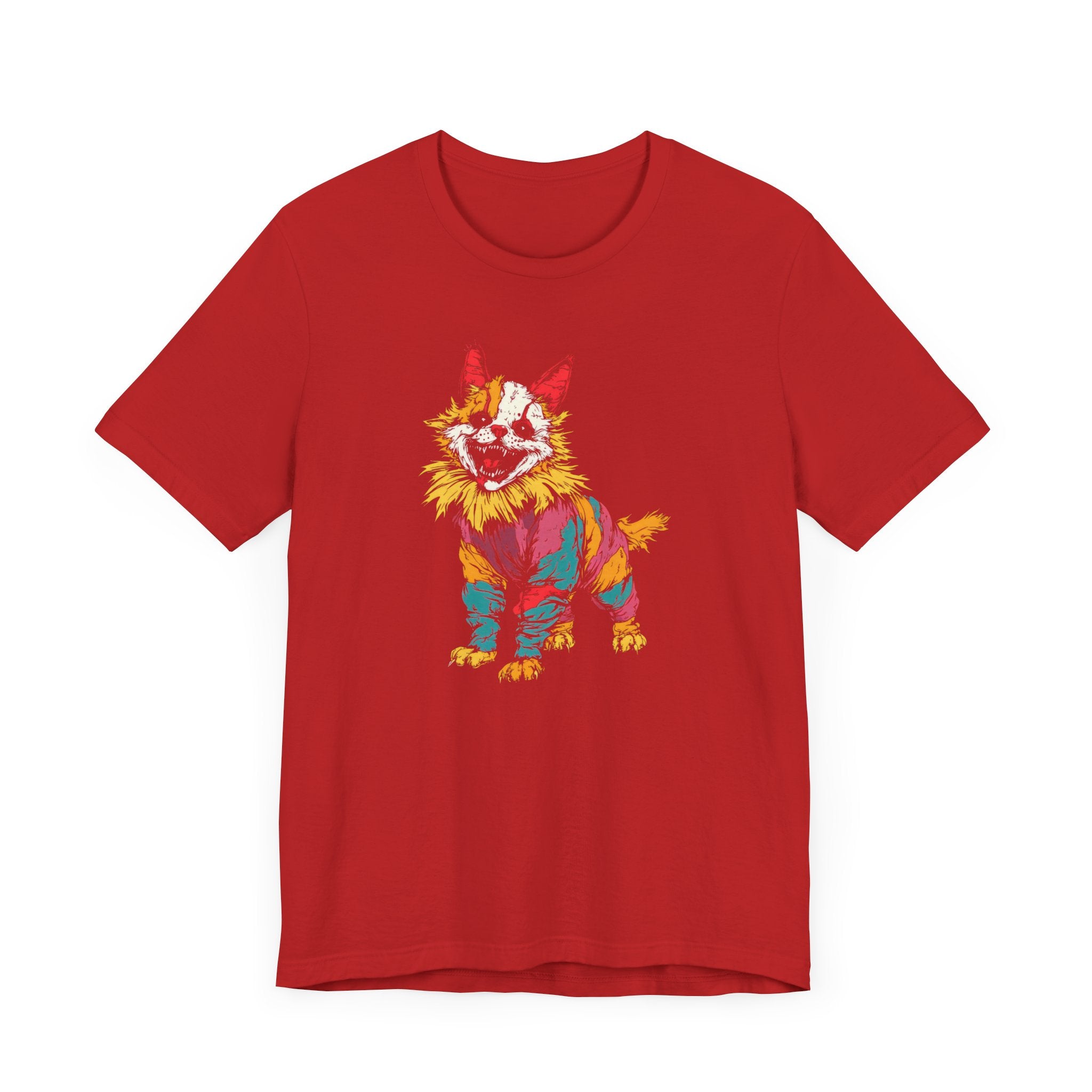 Creepy Clown Dog Graphic Tee