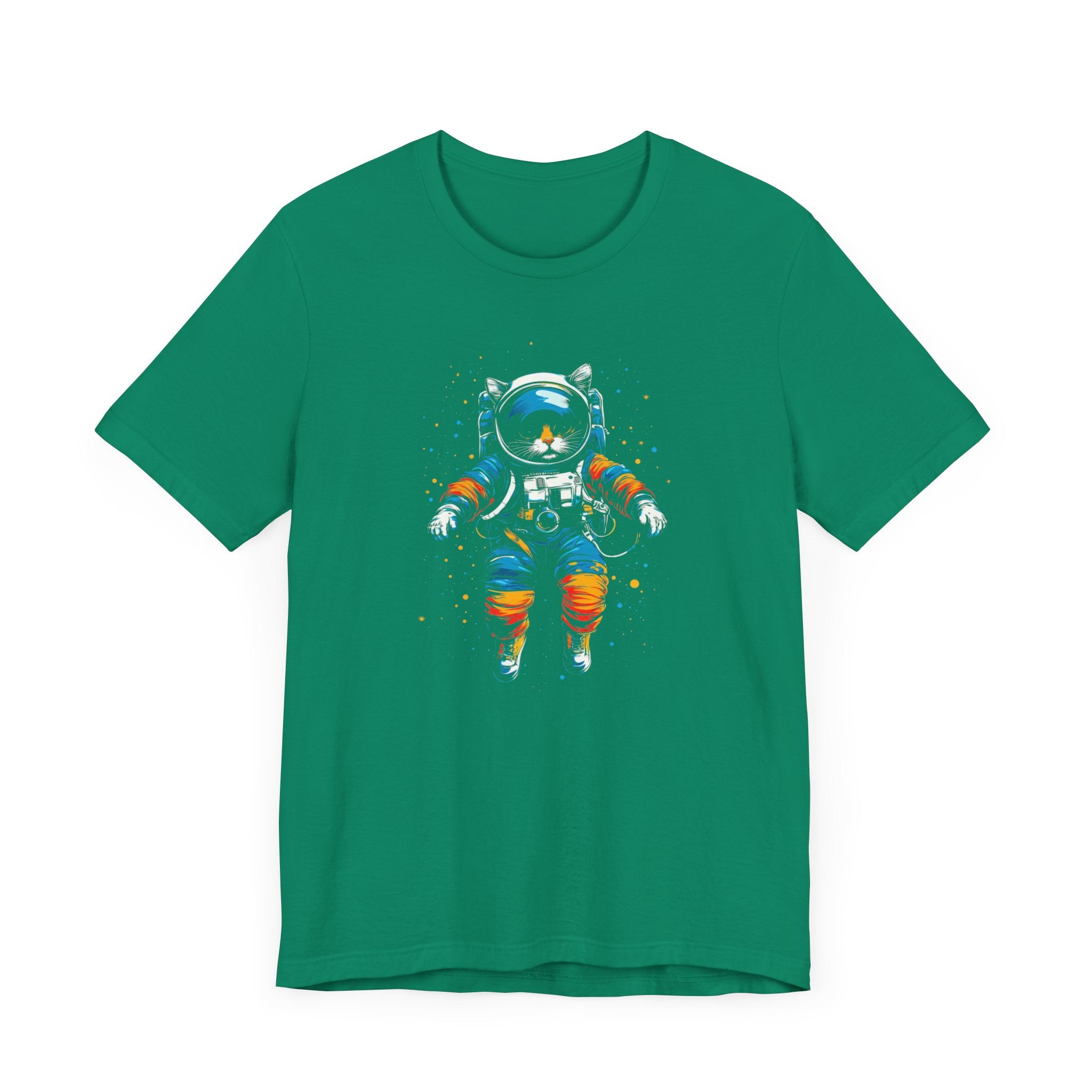 Cosmic Cat Astronaut Graphic Tee