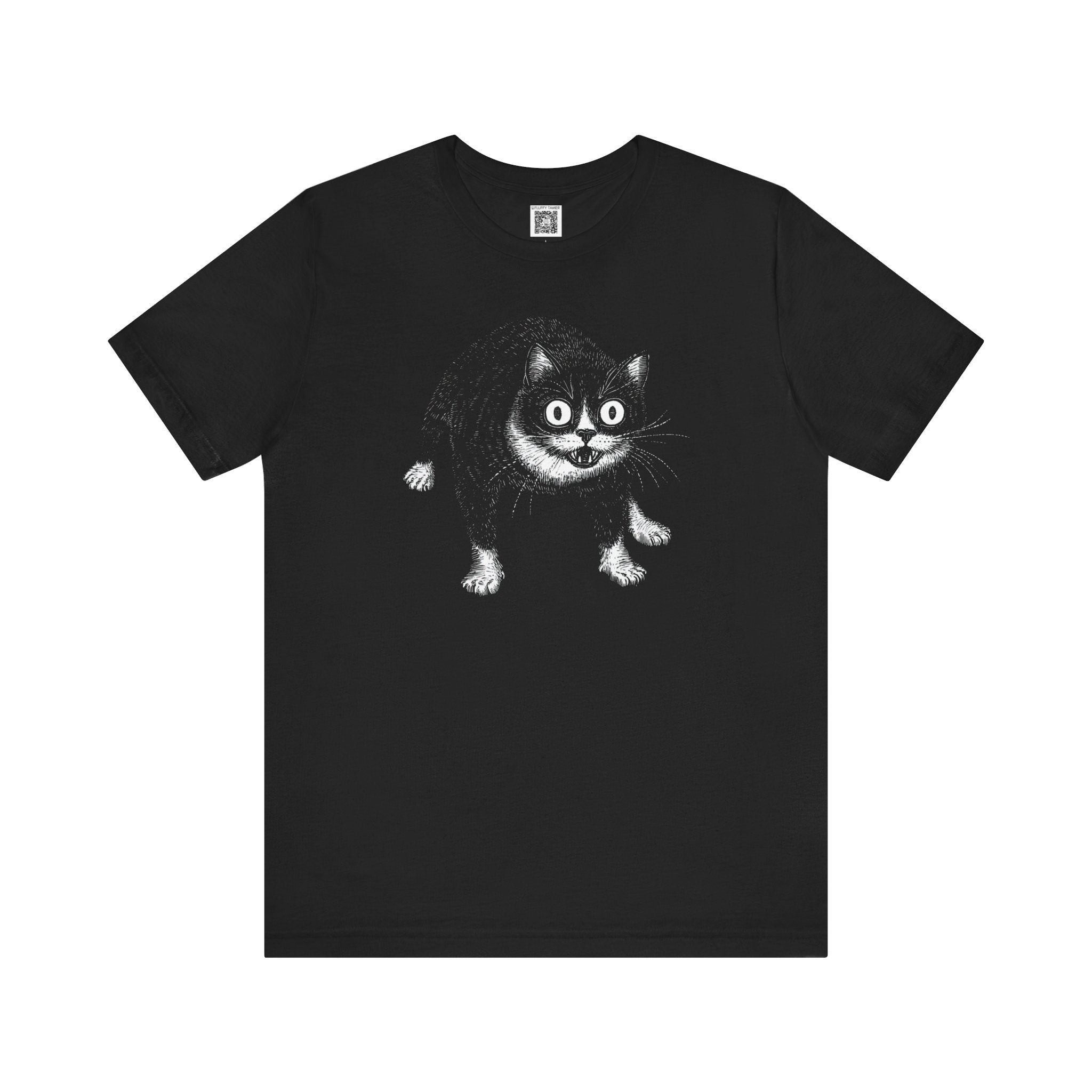 Whimsical Cat Graphic Tee