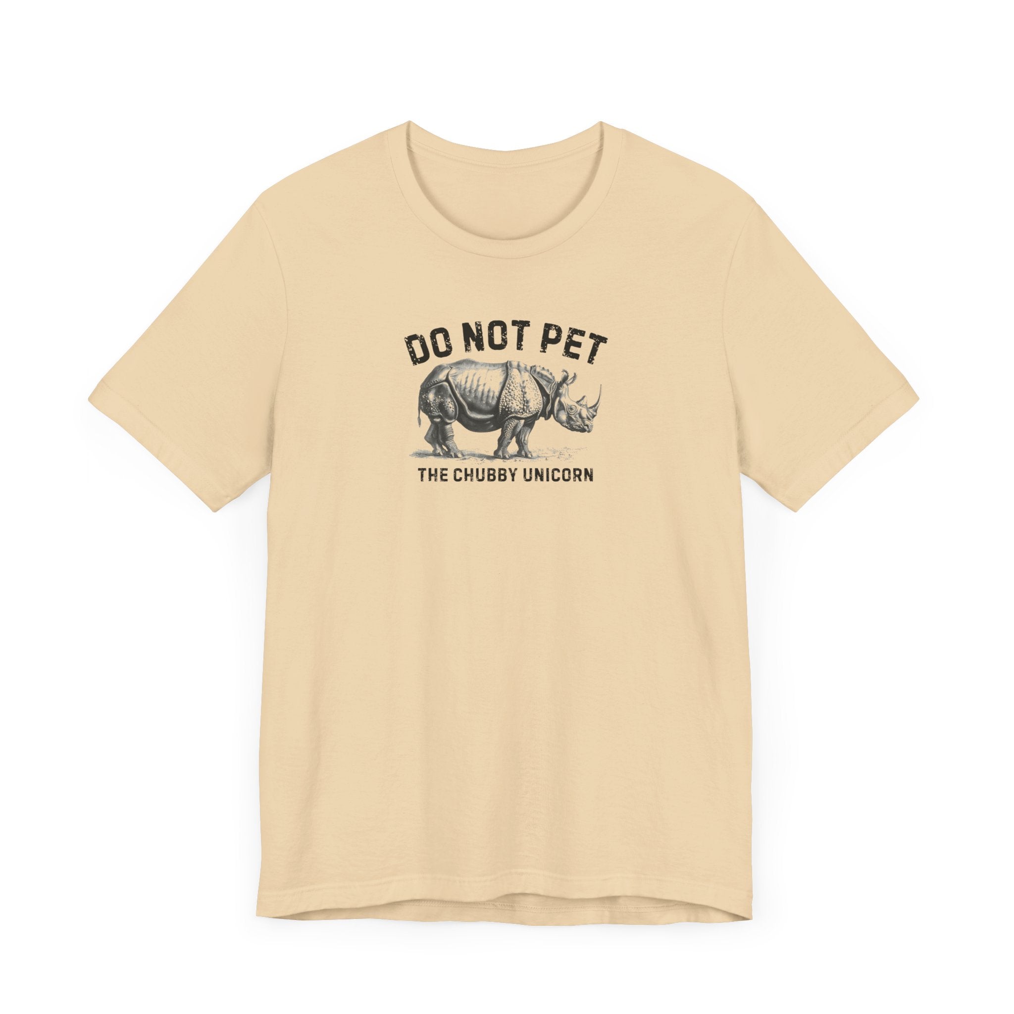 Do Not Pet The Chubby Unicorn Shirt Funny Rhino Lover Tee (XS to 5XL Edition)