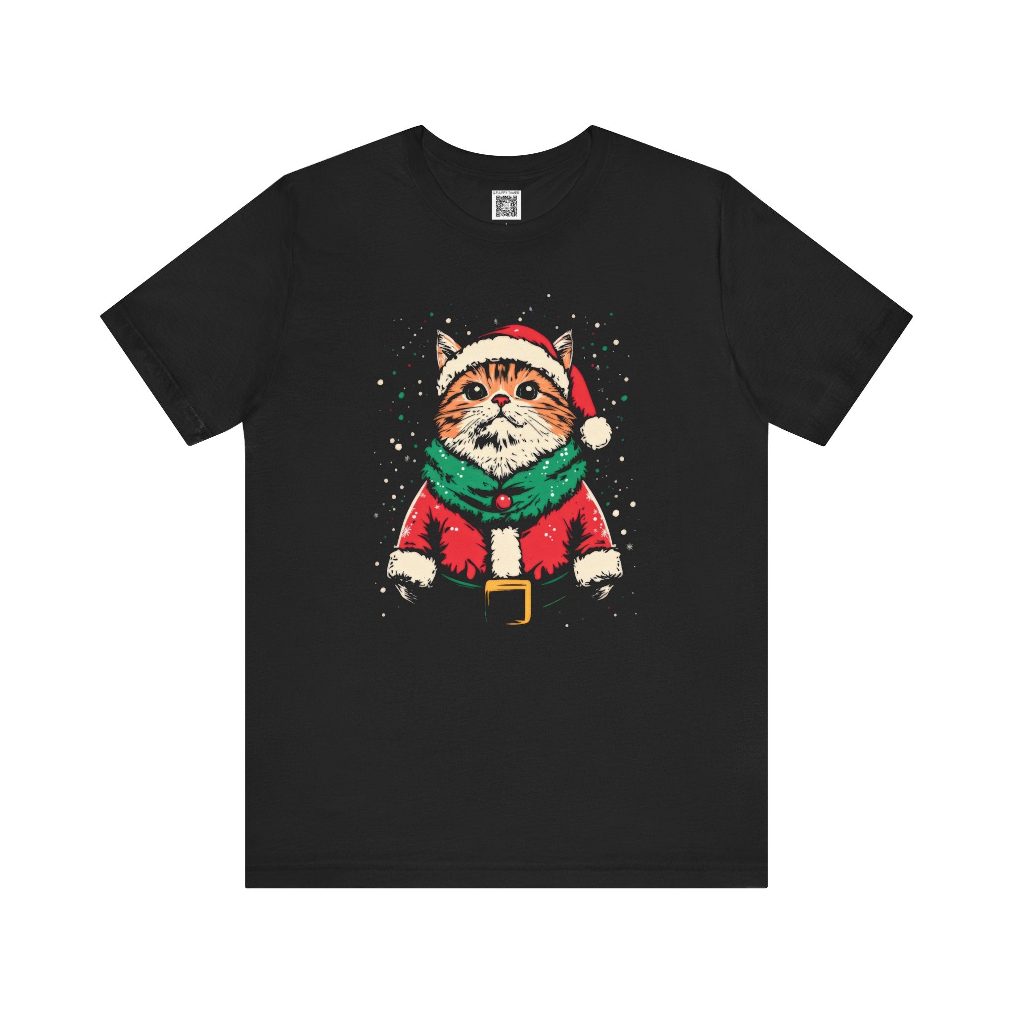 Festive Cat Christmas T-Shirt