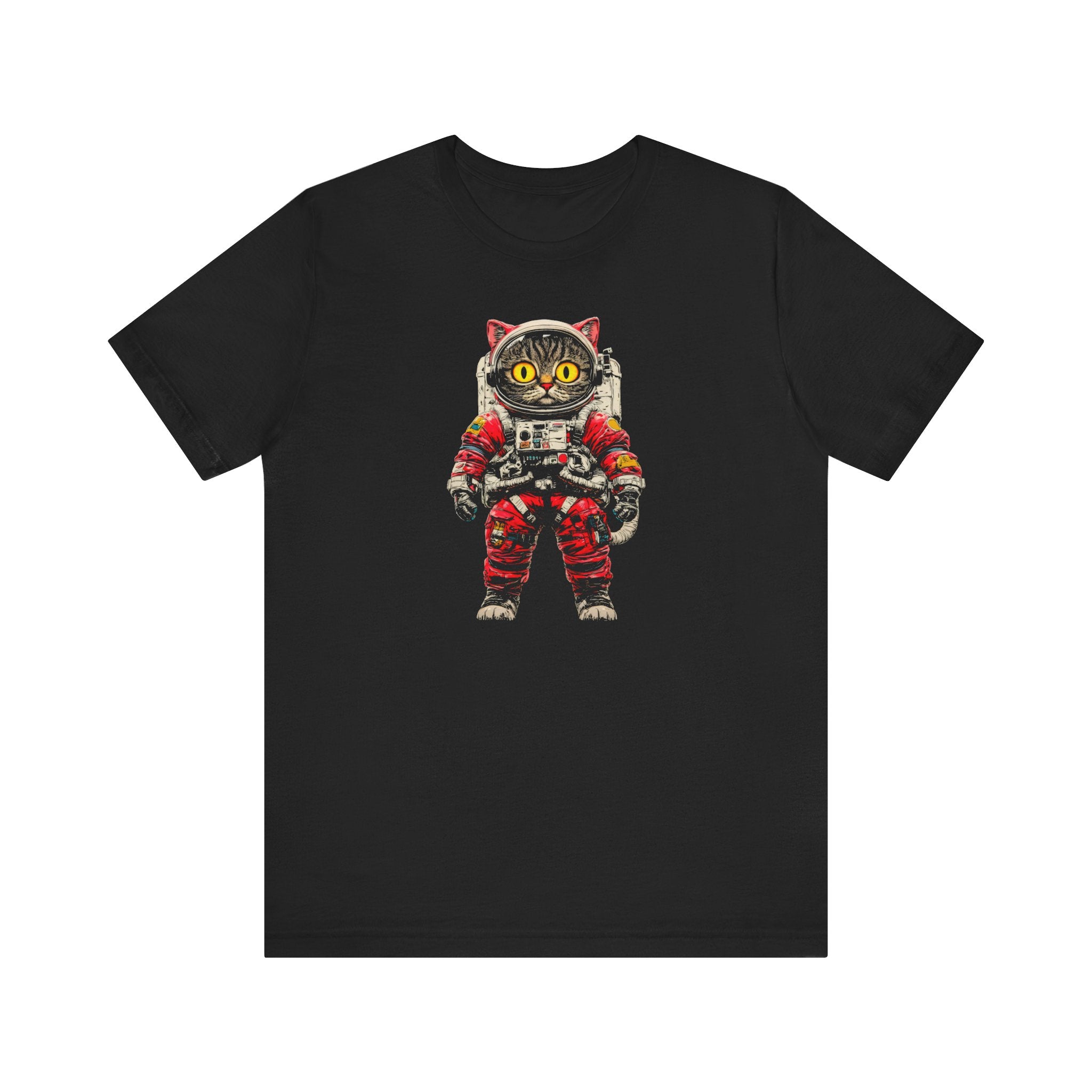 Cosmic Cat Astronaut Graphic Tee