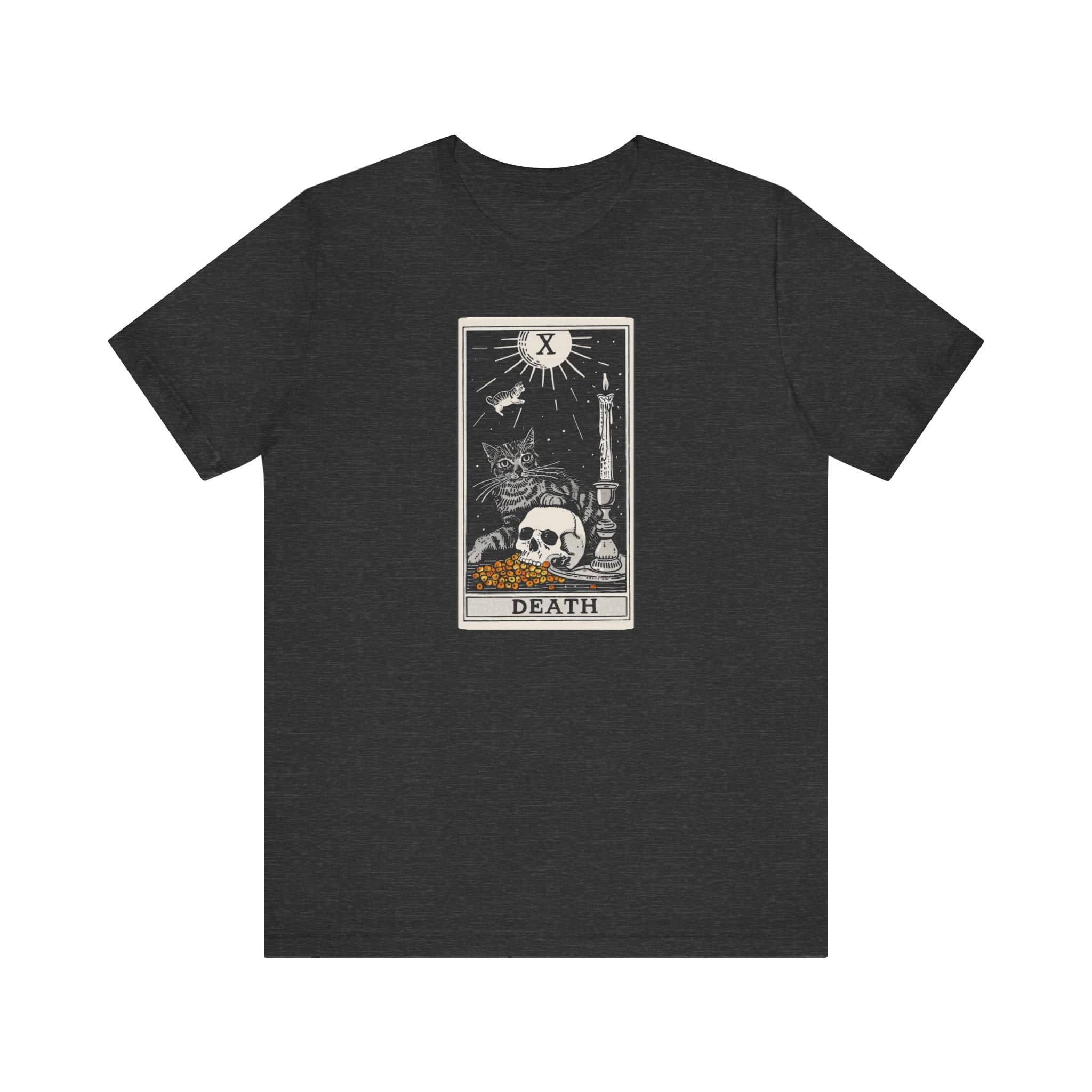 The Death Tarot Cat T-Shirt